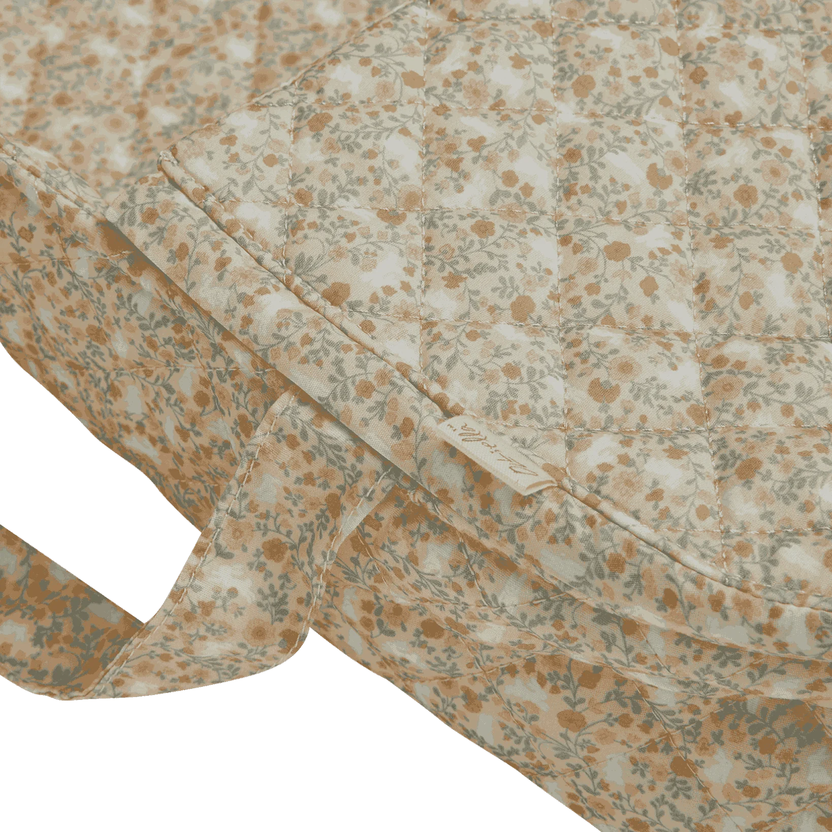 Dinkum | Landeau matelassé | Jardin fleuri