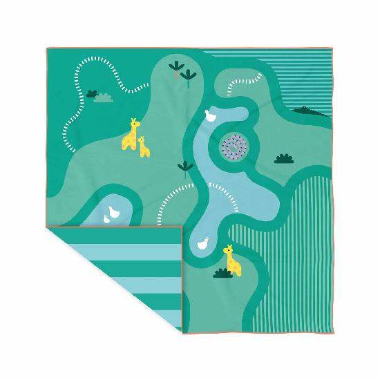 Serviette de plage & jeu | Safari | Grande