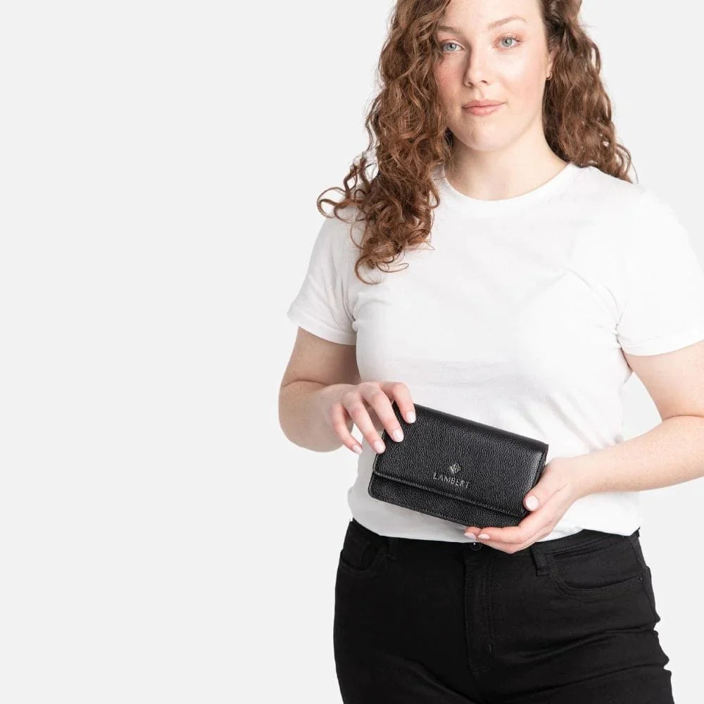Le Tina | Portefeuille sur ganse en cuir vegan