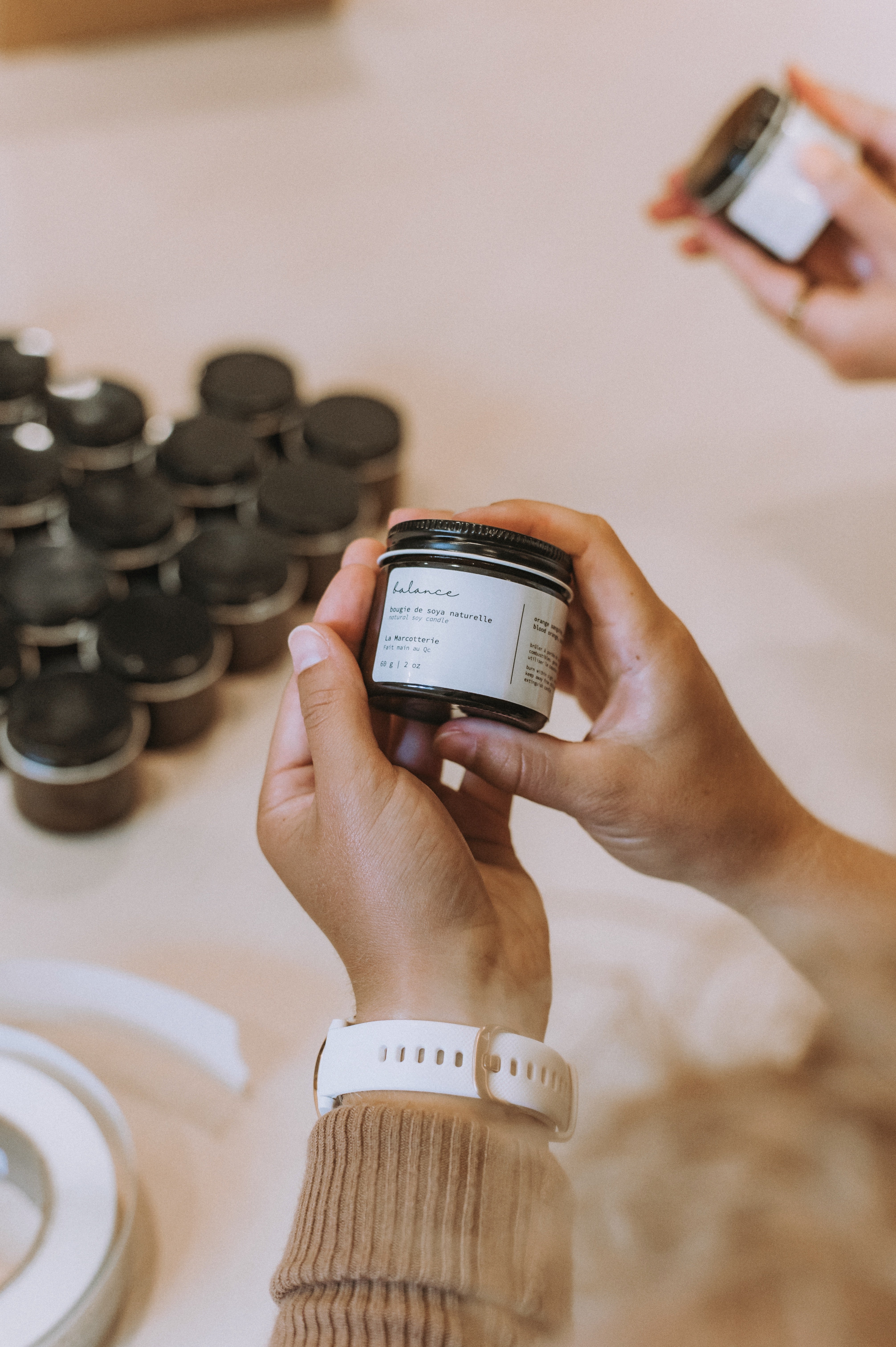 Bougie de soya | Balance