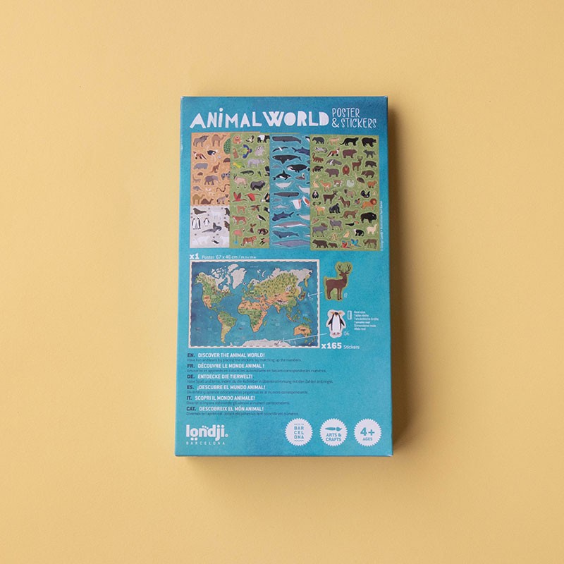Affiche & autocollants | Londji | Animal world
