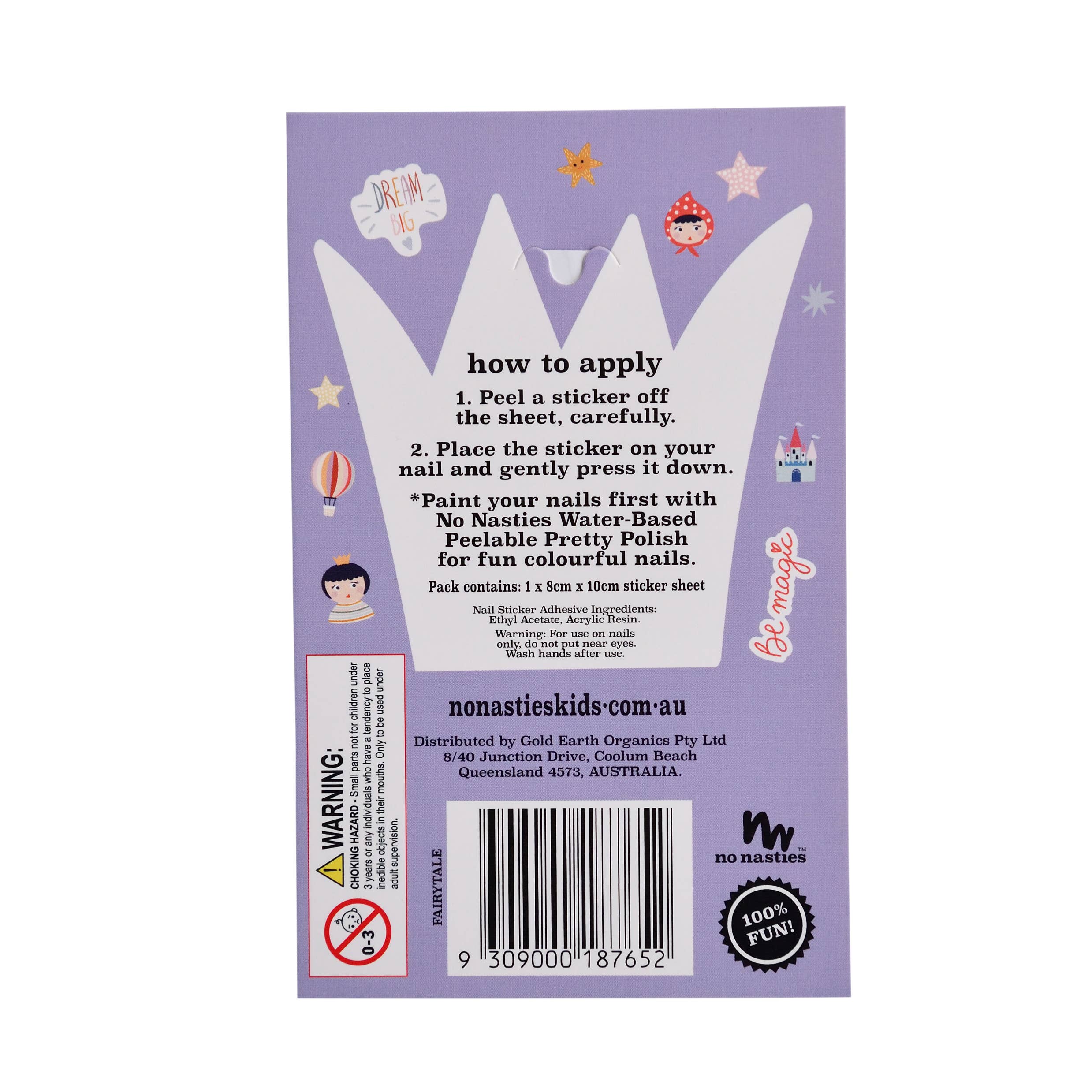 Autocollants à ongles | Fairy Tale