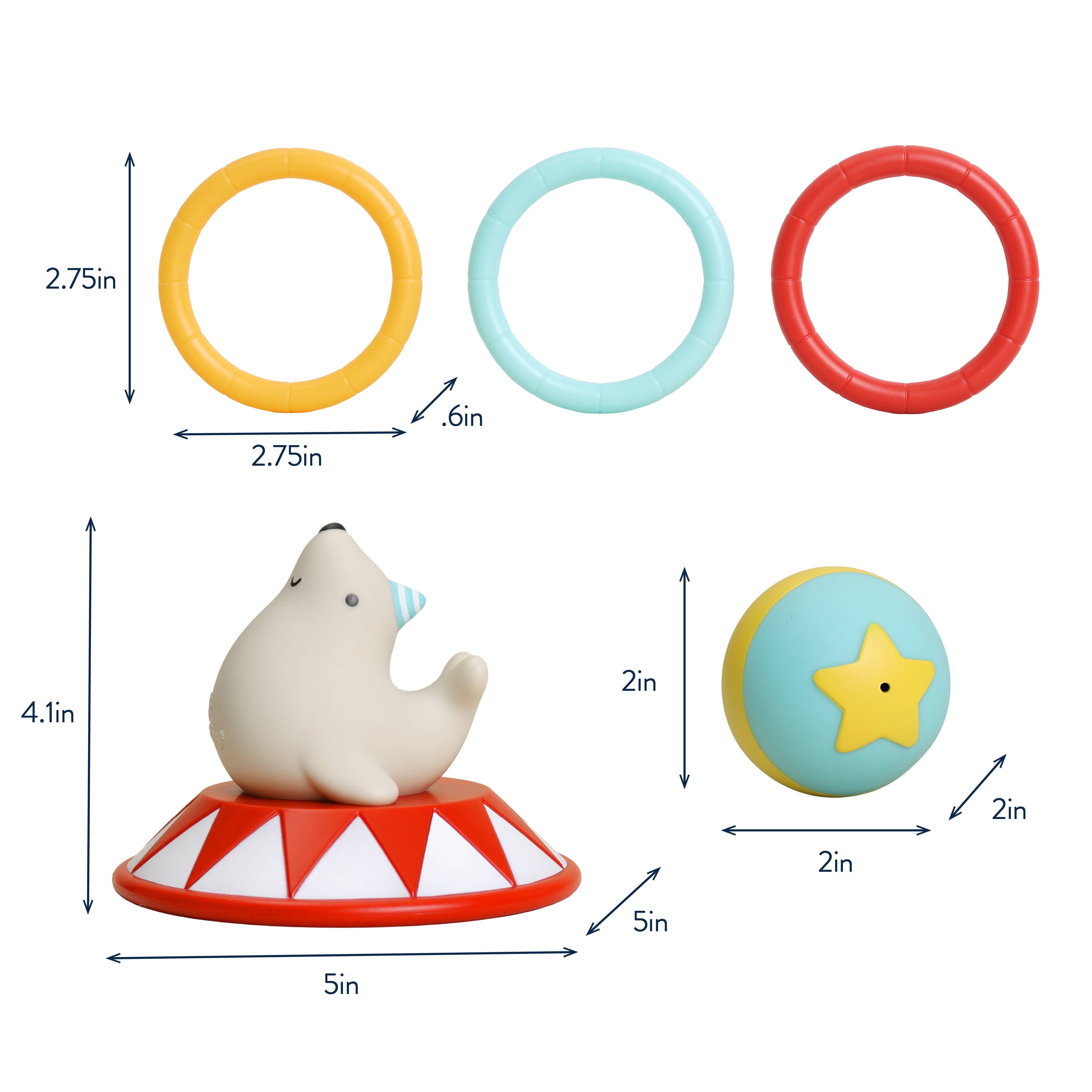 Jouet de bain | Cirque Itzy Ring Toss™