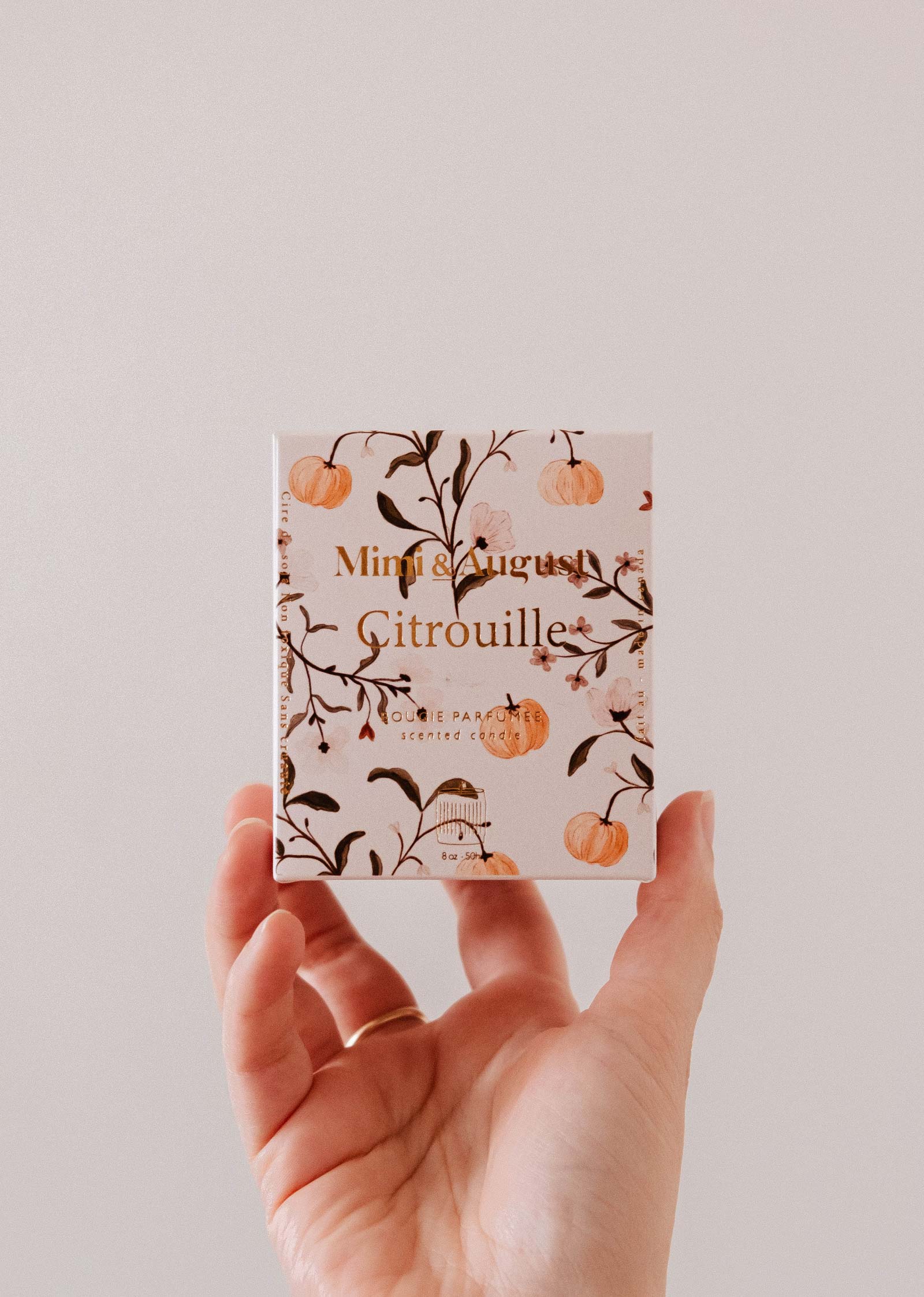 Bougie de soya | Citrouille