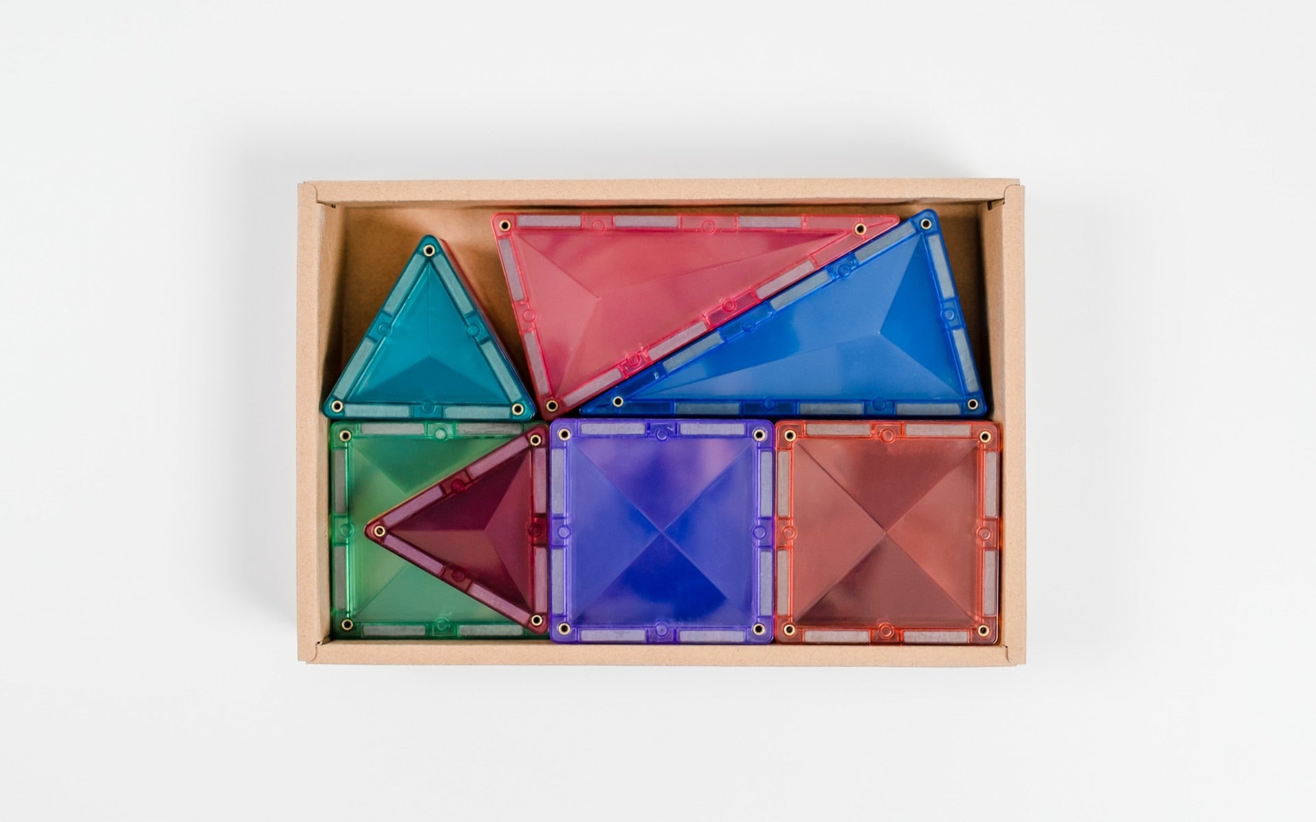 Tuiles magnétiques Connetix | Pastel mini pack | 32 pc