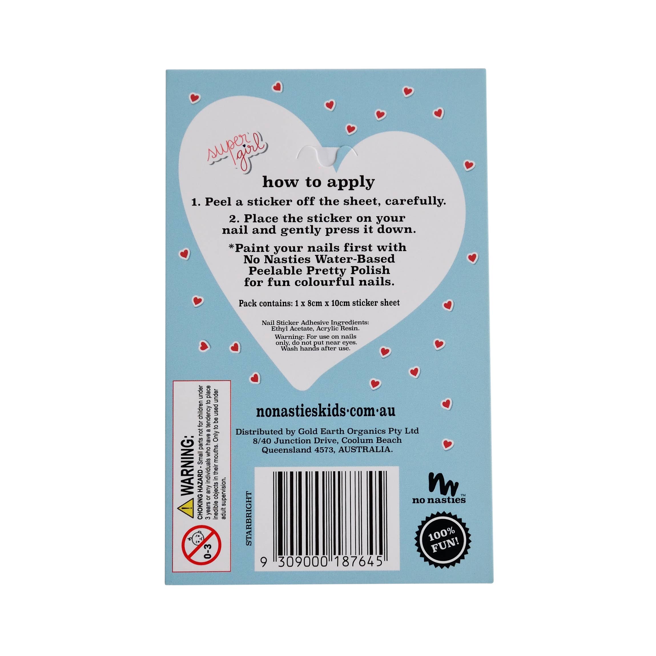 Autocollants pour ongles - Starbright