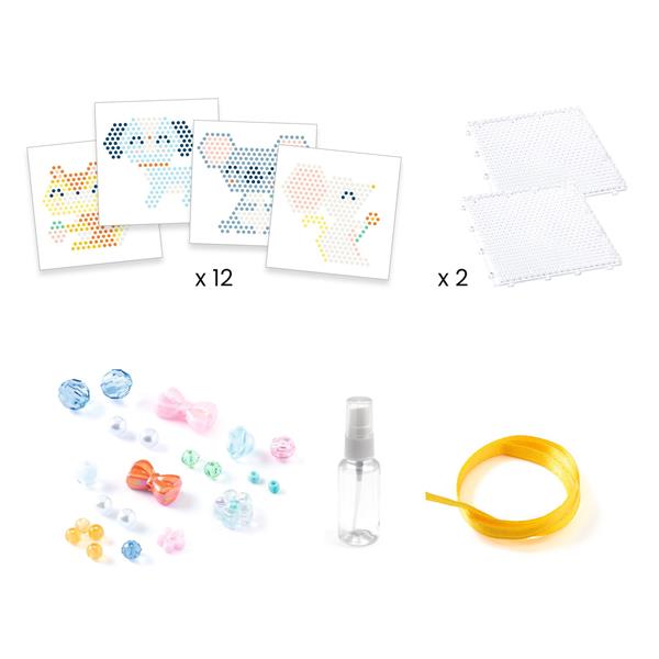 Set of 2300 water beads | Aqua box | Furry friends