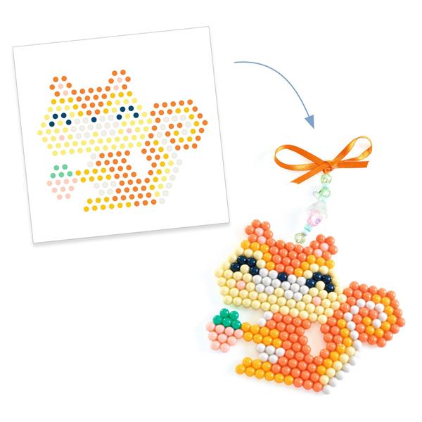 Set of 2300 water beads | Aqua box | Furry friends