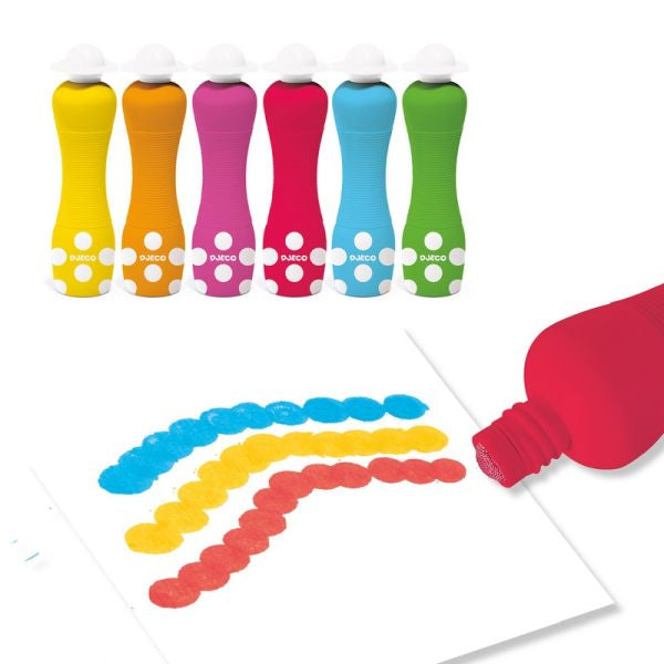 Ensemble de marqueurs mousse | 6 couleurs