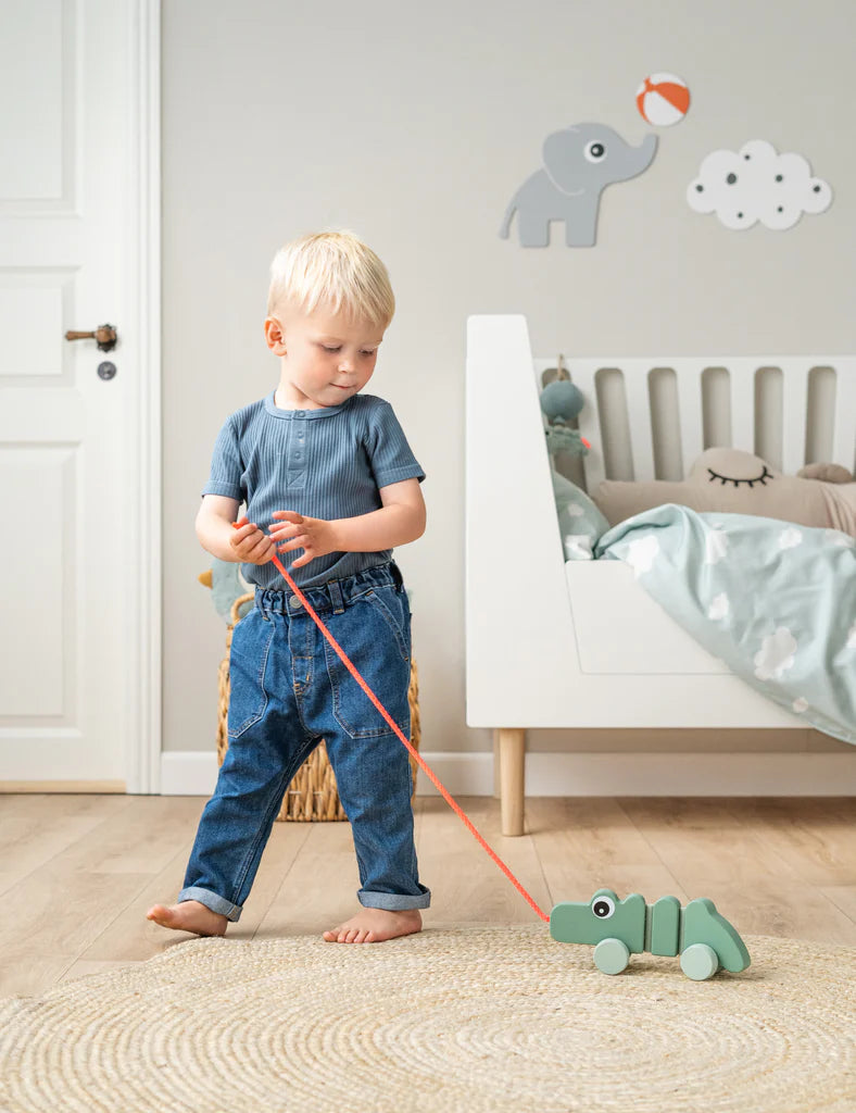 Activity toy | Tummy Time Croco | Green