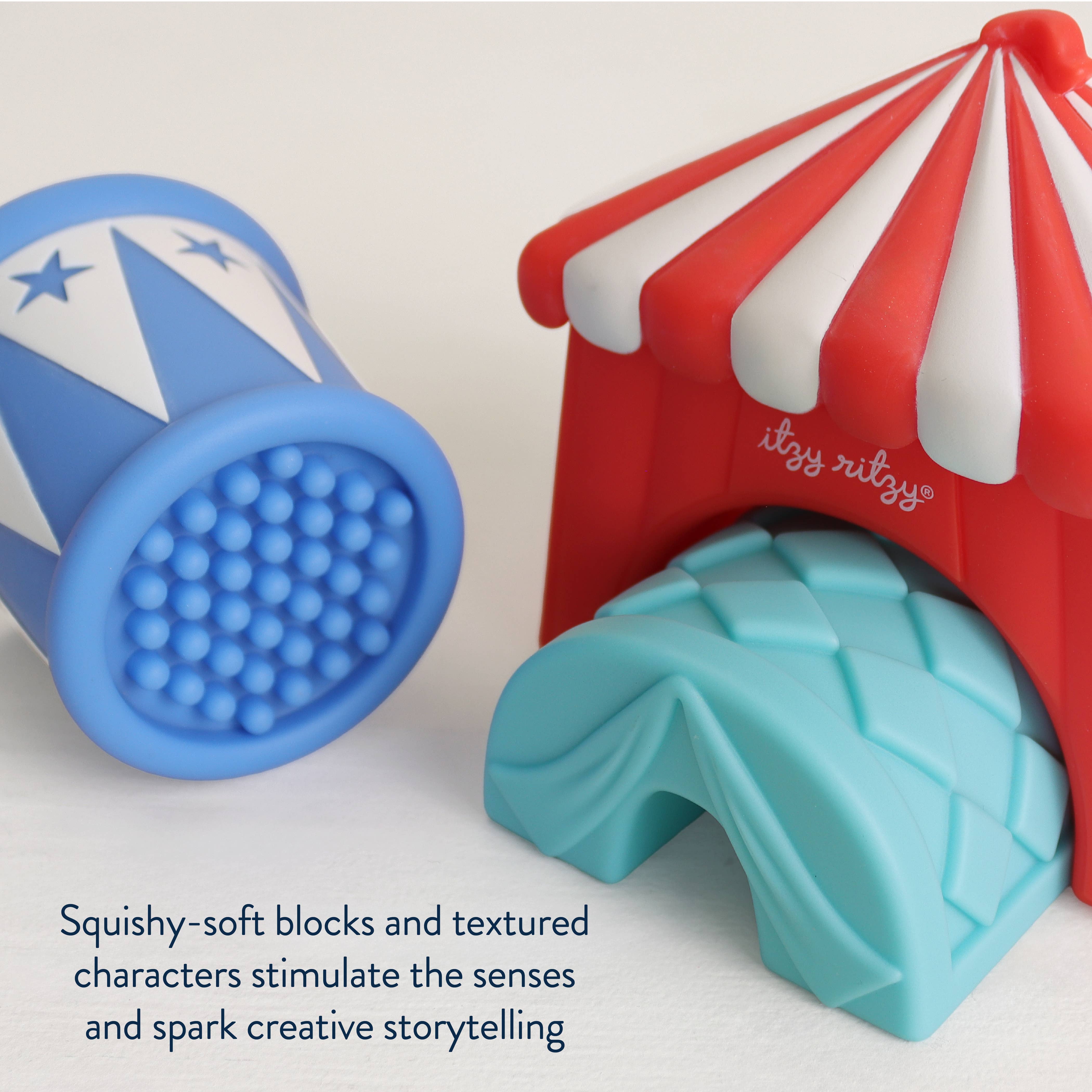 Ensemble de jouets d'éveil | Itzy Blocks™ Cirque