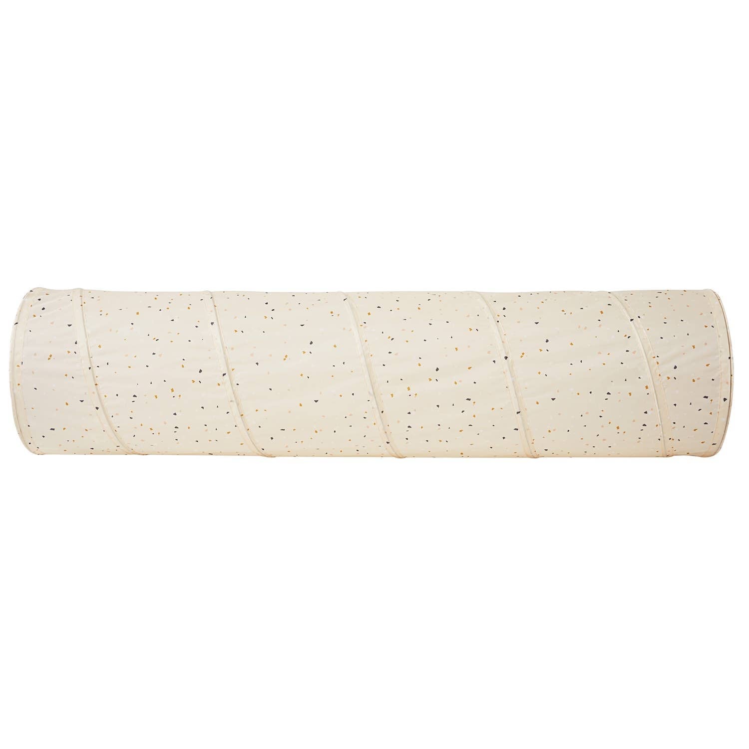 Tunnel de jeu en tissu recyclé | Beige terrazzo