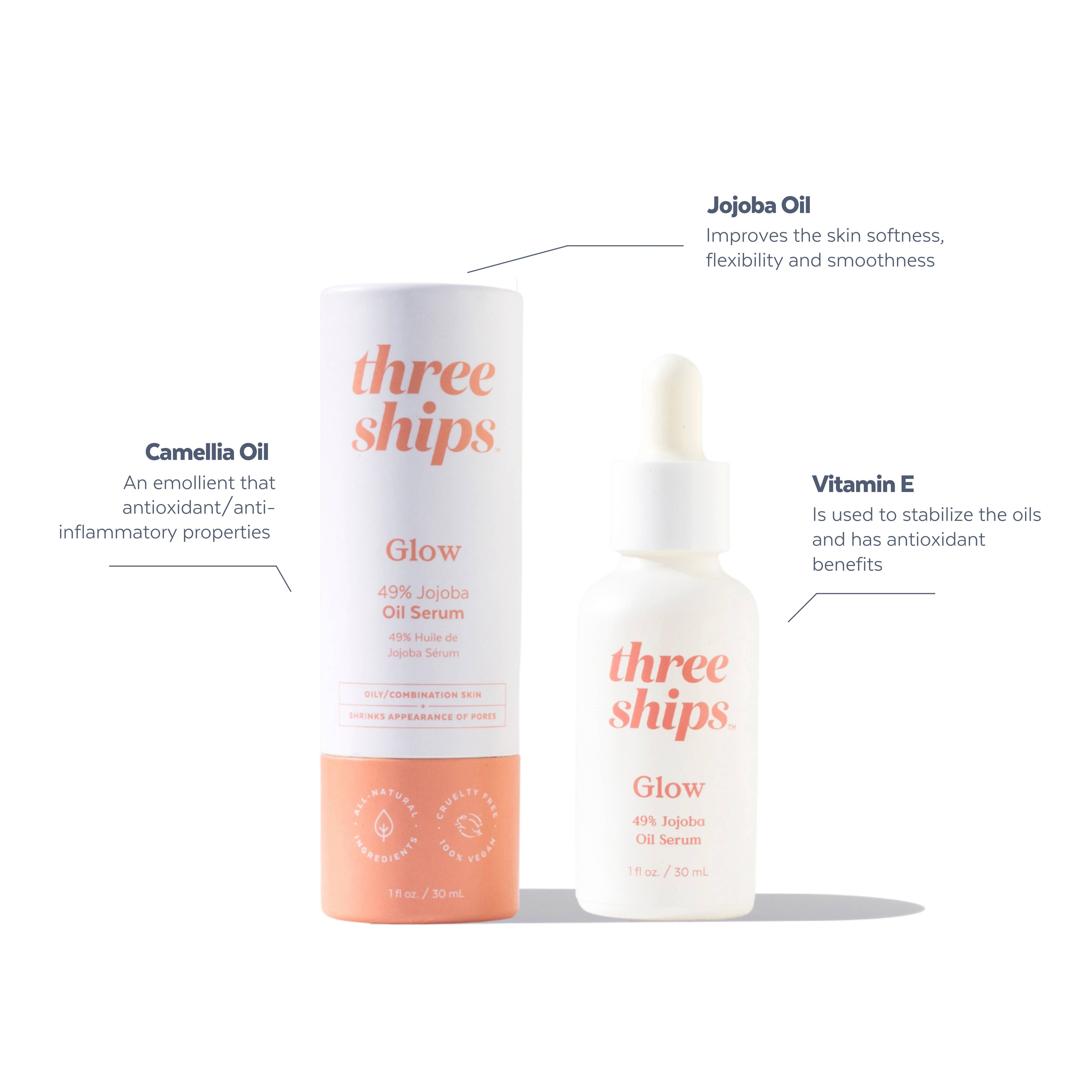 Sérum à l'huile de jojoba 49 % | Glow