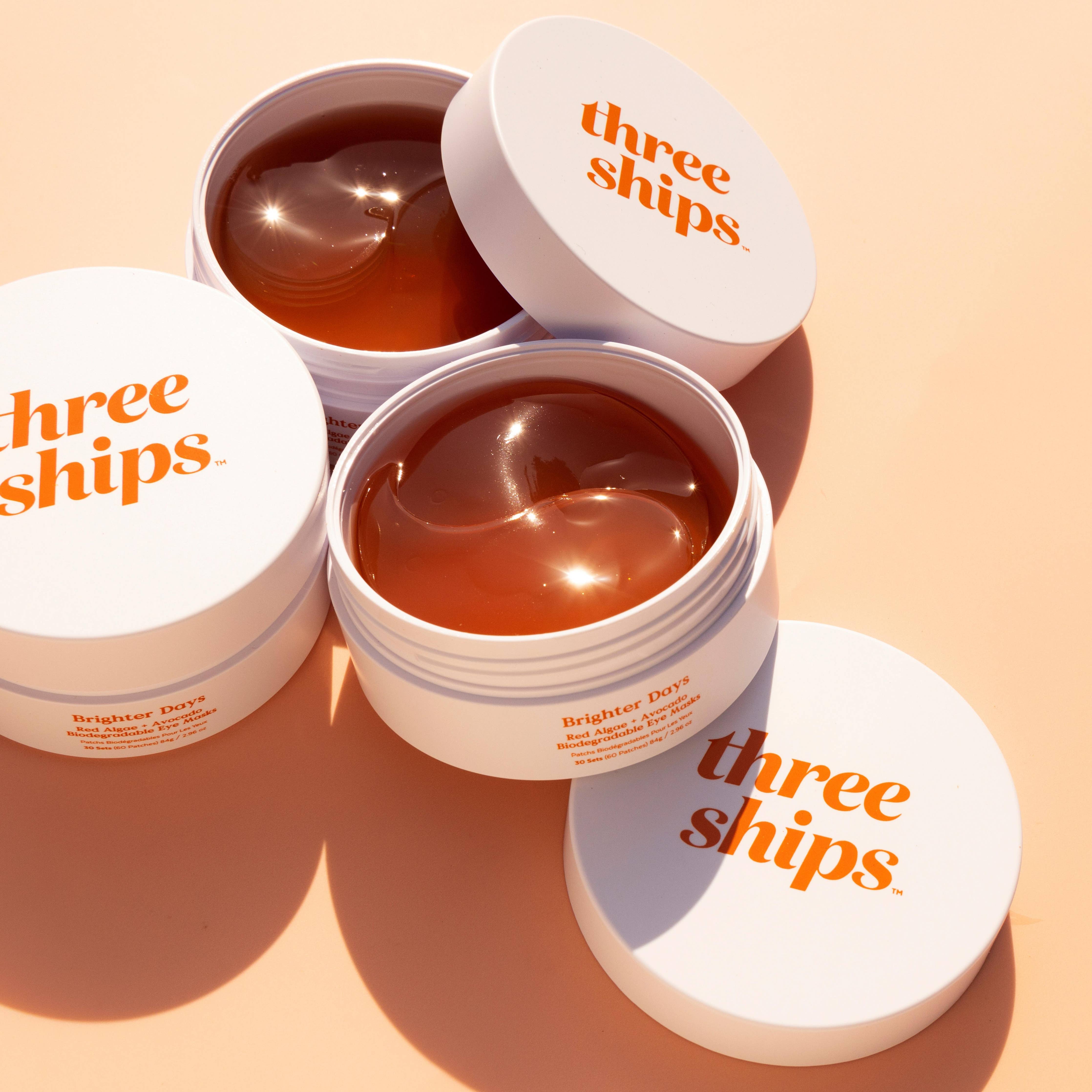 Patchs biodégradables pour les yeux aux algues et à l'avocat | Brighter Days