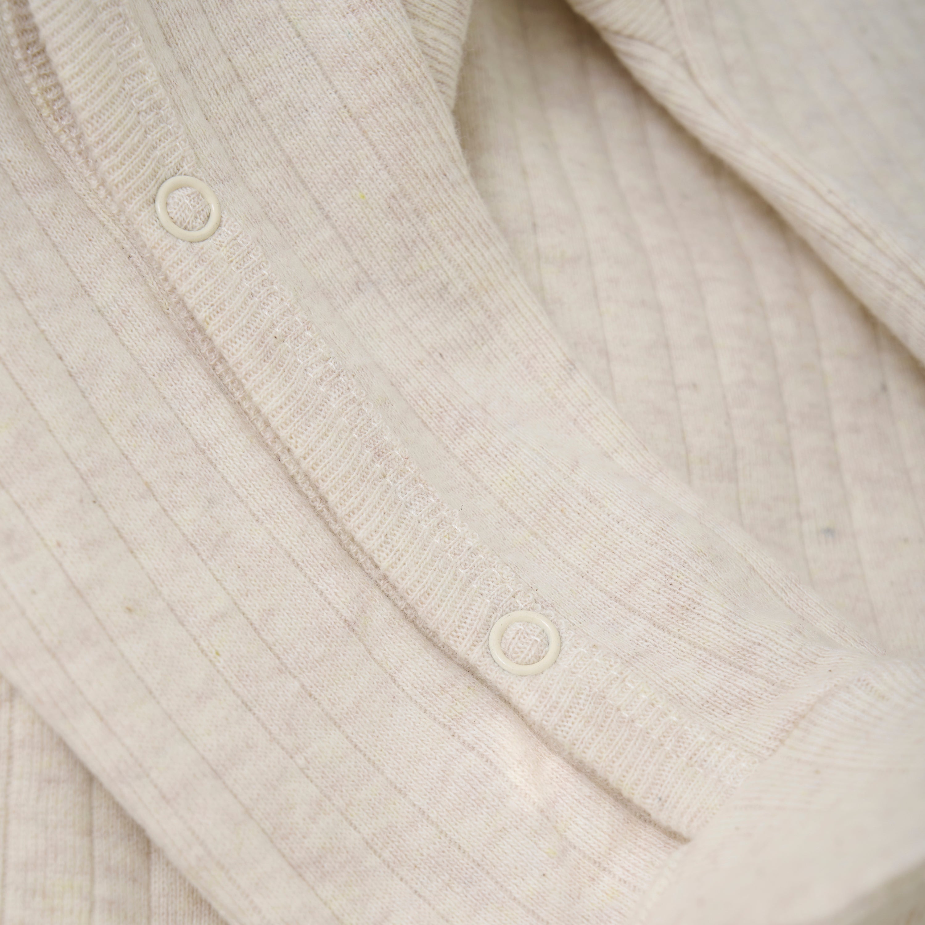 Pyjamas | Beige ribbed
