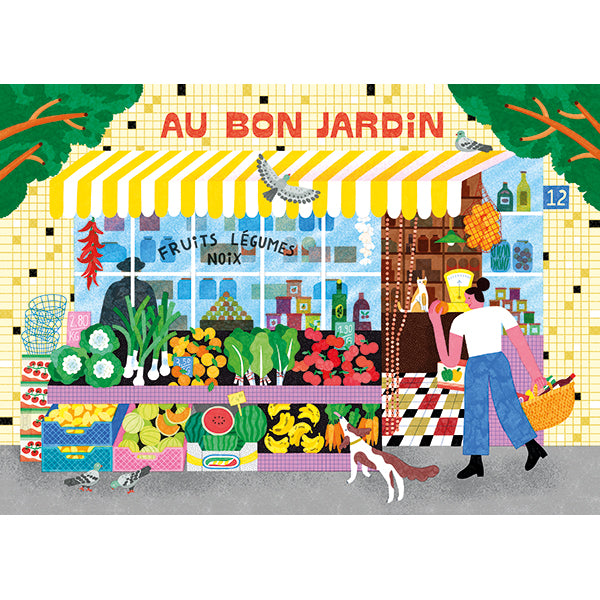 Puzzle 1000 pièces | Au marché