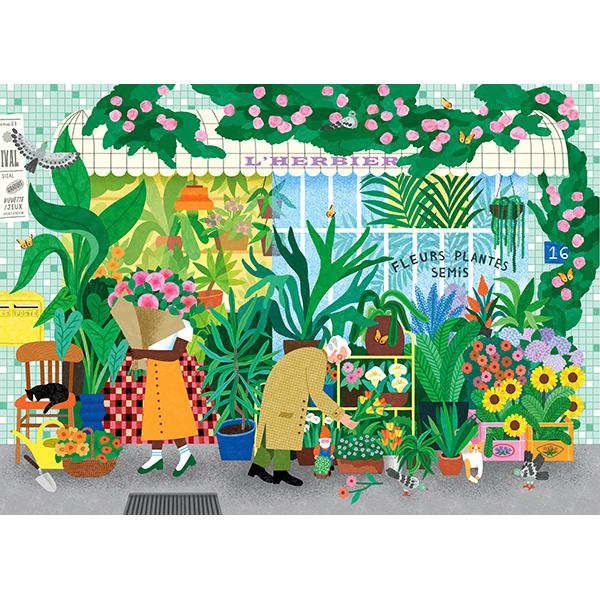 Puzzle 1000 pièces | L'herbier