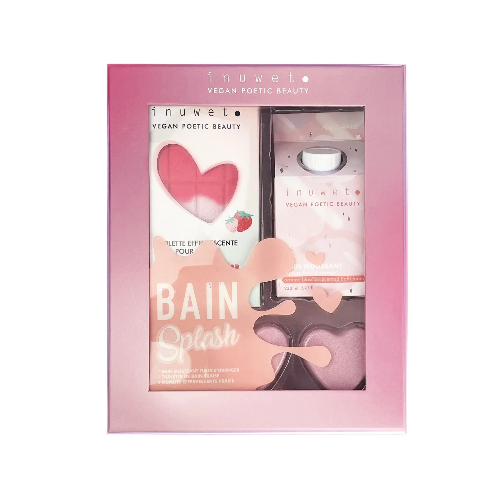 Coffret de bain splash | Fraise et orange blossom
