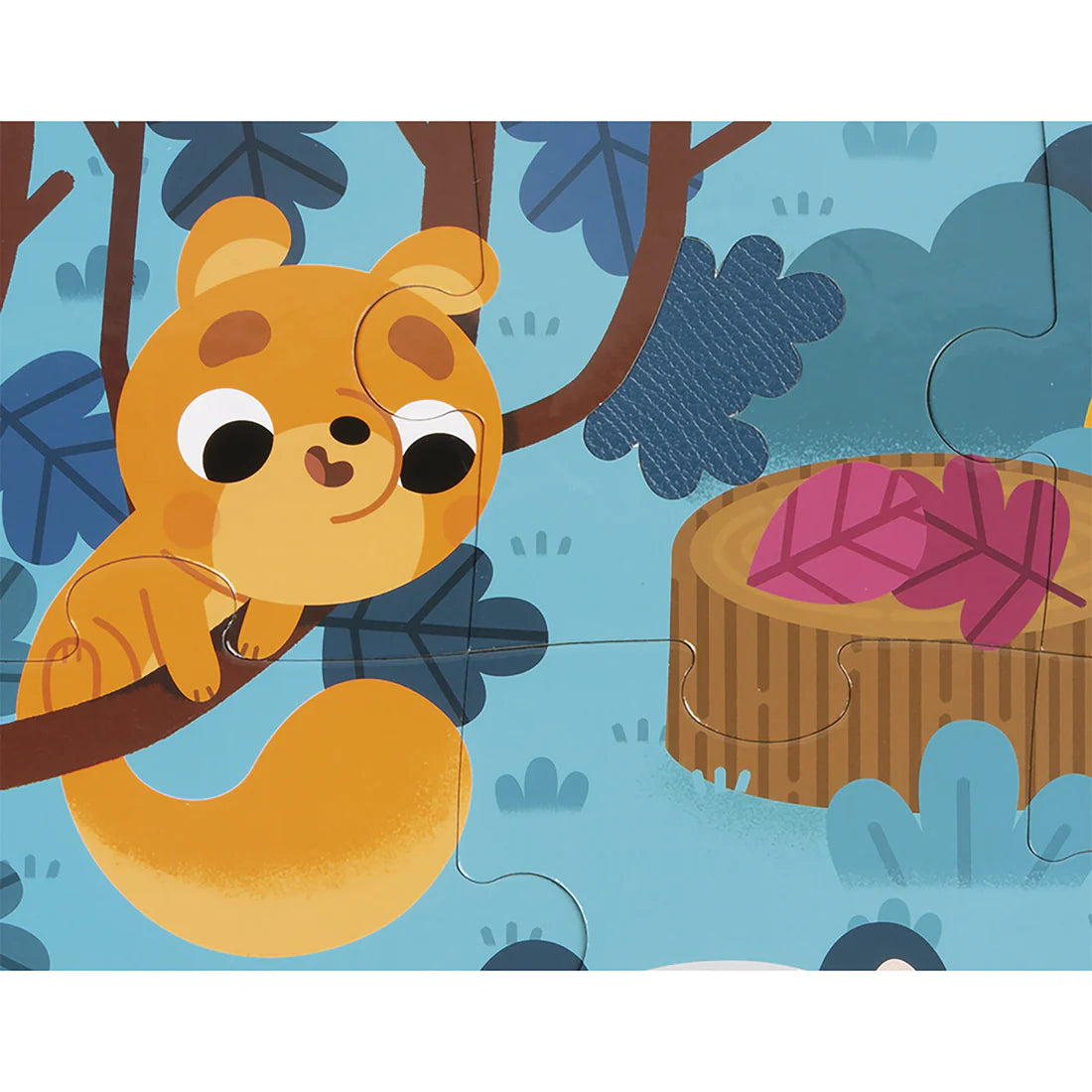 Puzzle tactile & sensoriel | Les animaux de la forêt