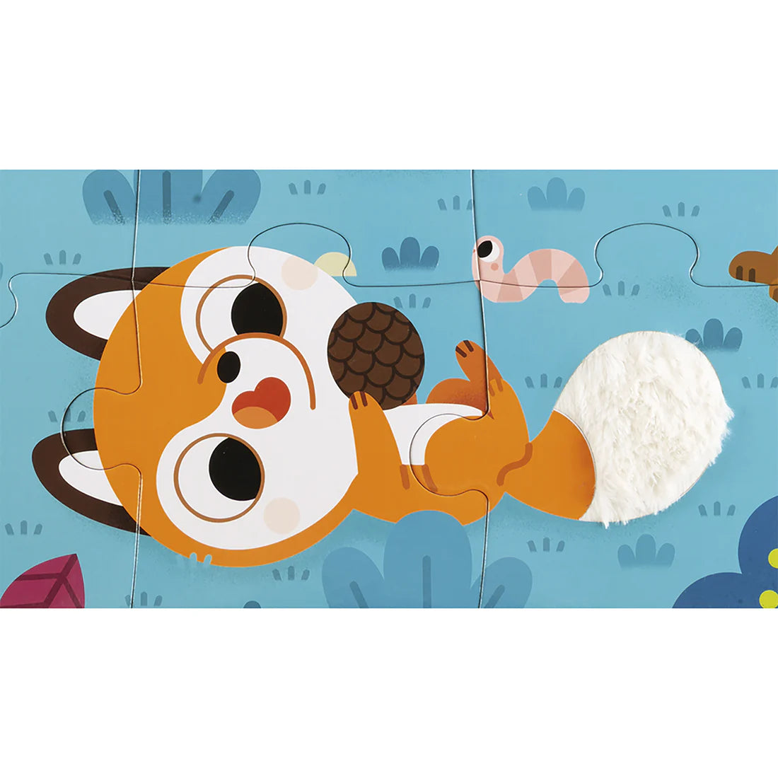 Puzzle tactile & sensoriel | Les animaux de la forêt