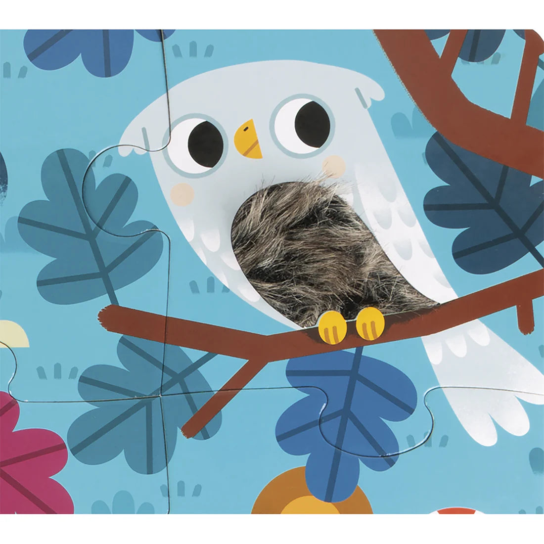 Puzzle tactile & sensoriel | Les animaux de la forêt