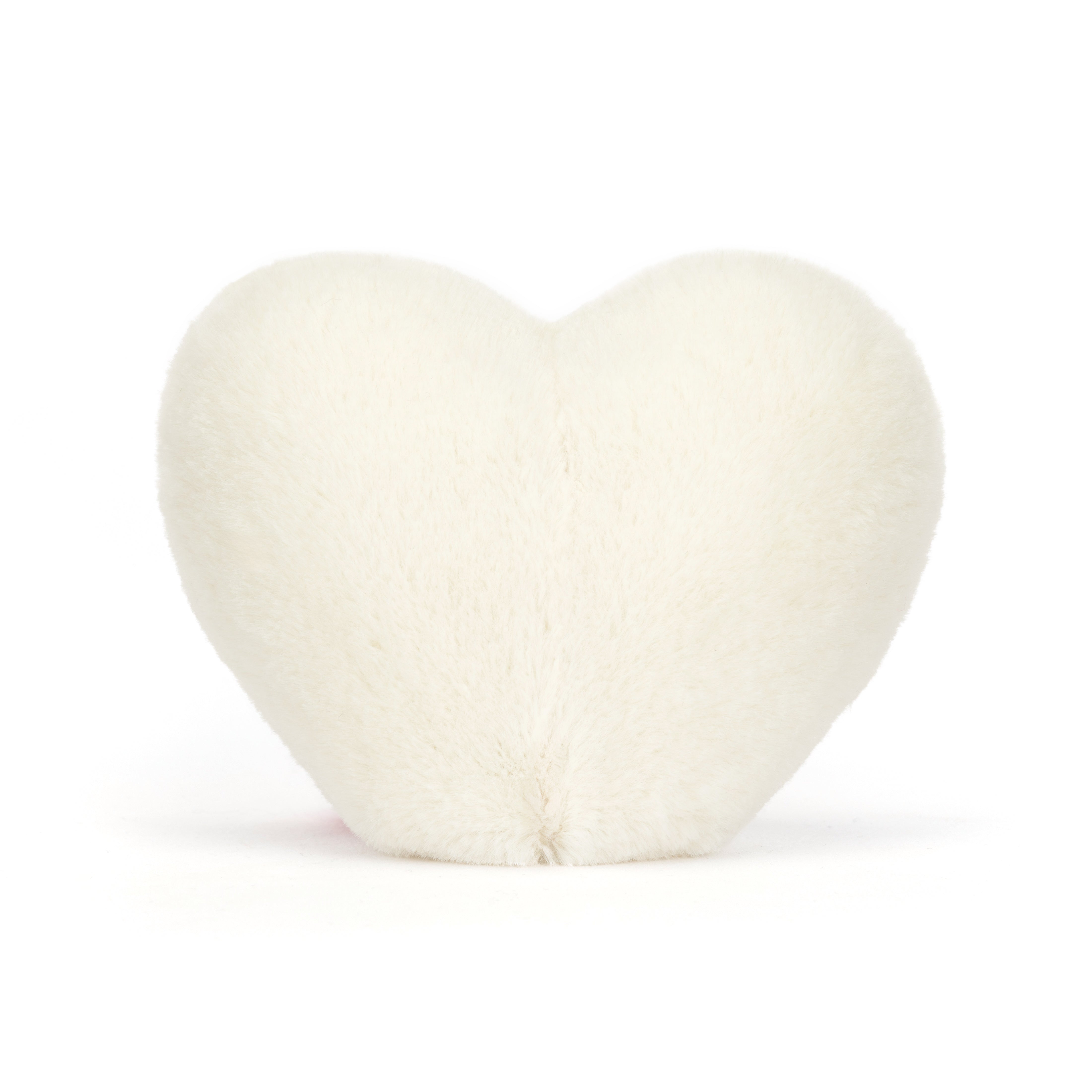 Peluche Jellycat œuf cœur amusant sur lit – Jellycat heart egg plush on bed – Olie & co