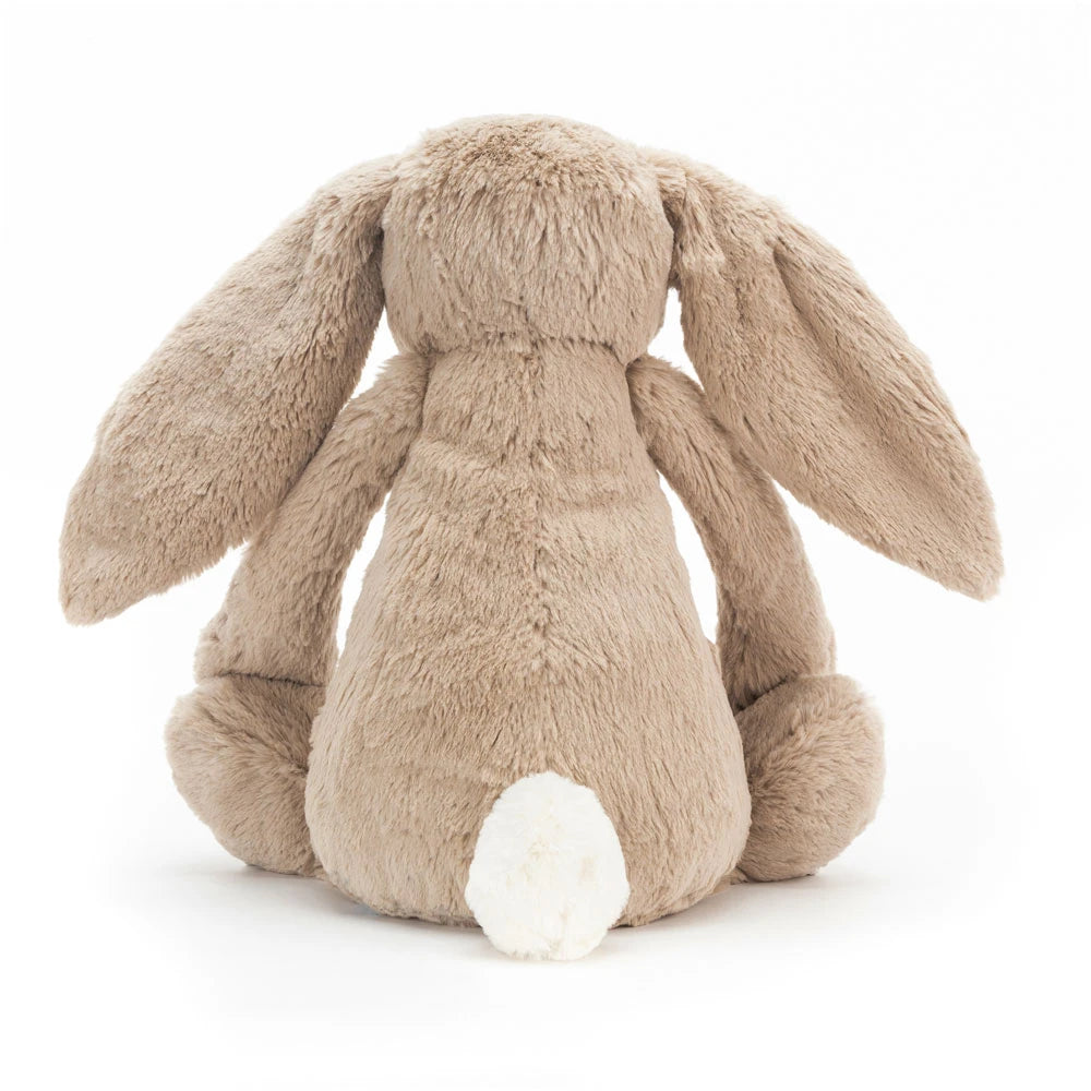 Peluche Jellycat | Lapin Bashful beige très grand