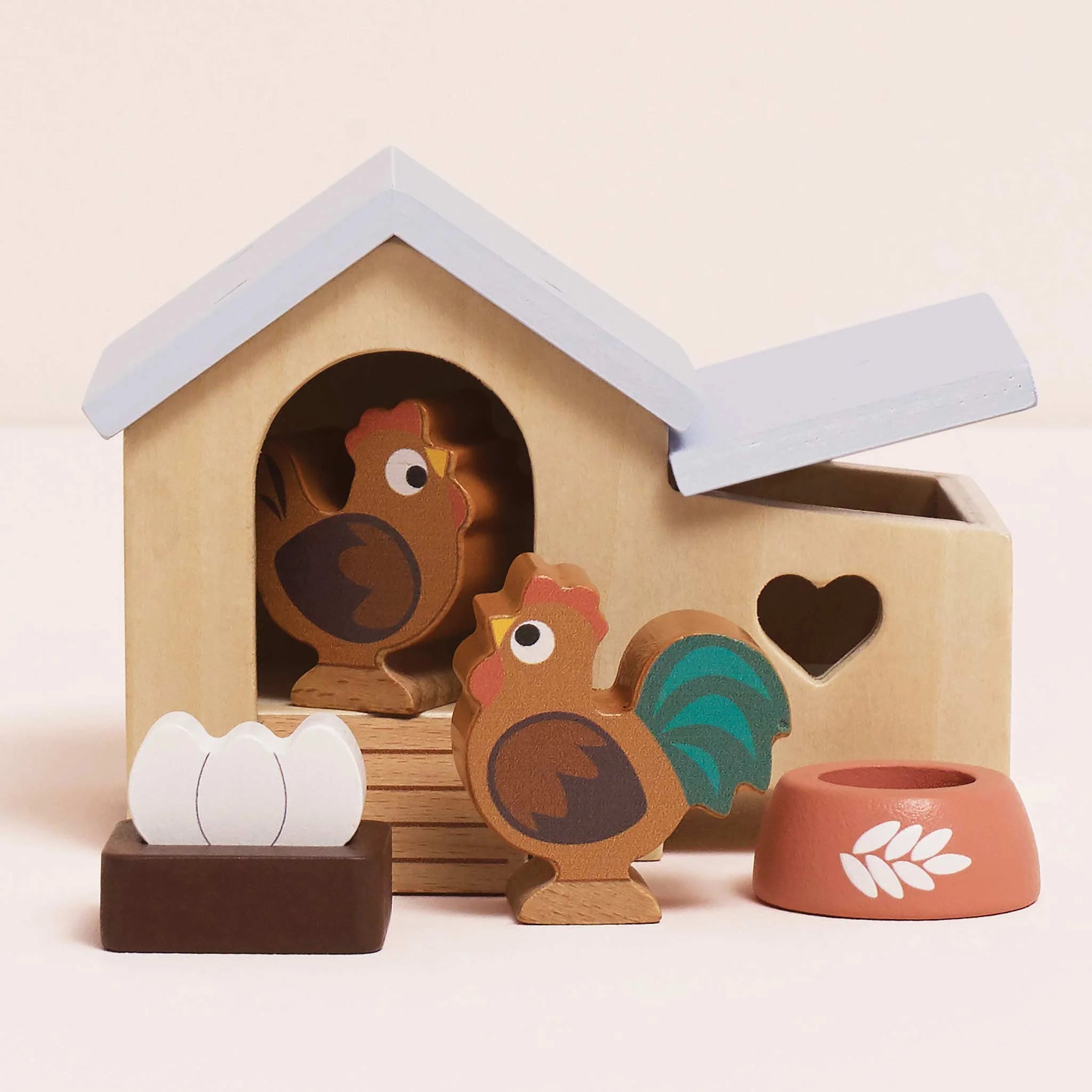 Wooden toy | Chicken Coop Playset