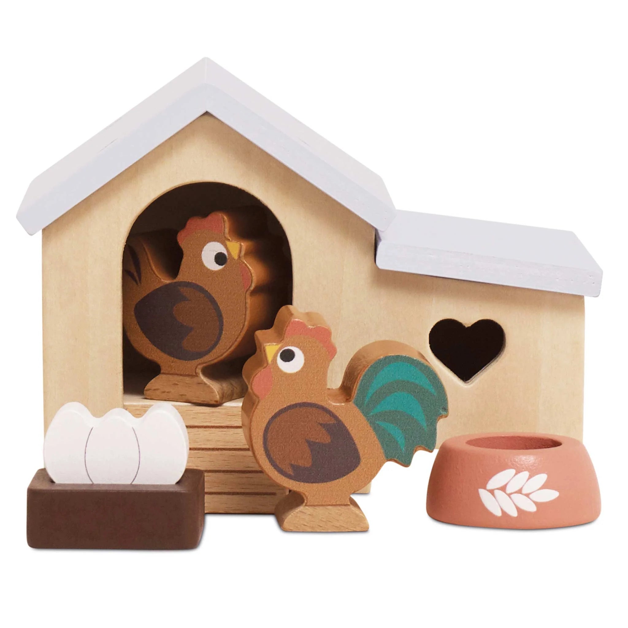Wooden toy | Chicken Coop Playset