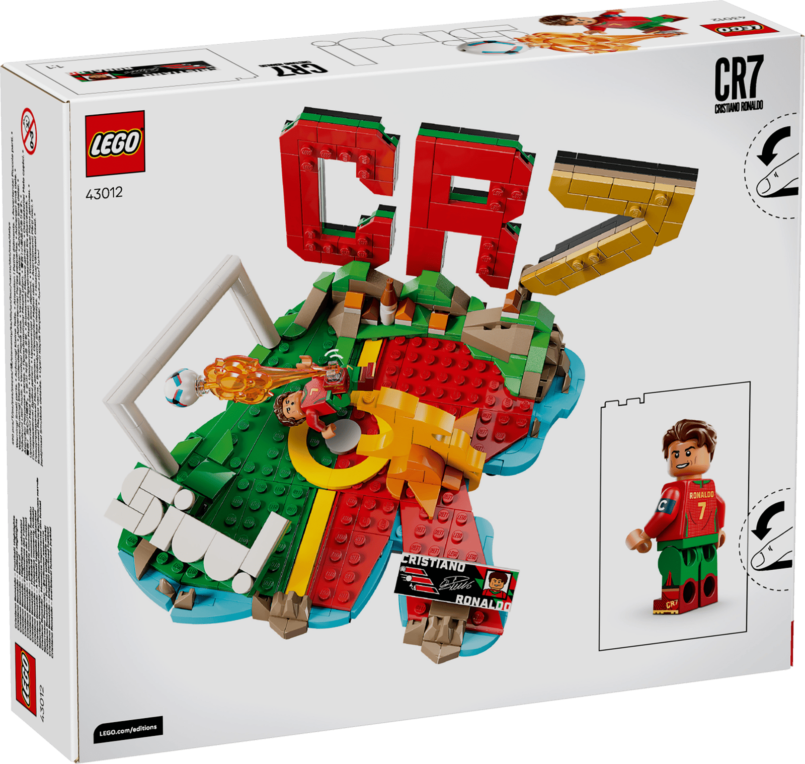 LEGO® Editions | CR7 Cristiano Ronaldo – Temps forts du soccer