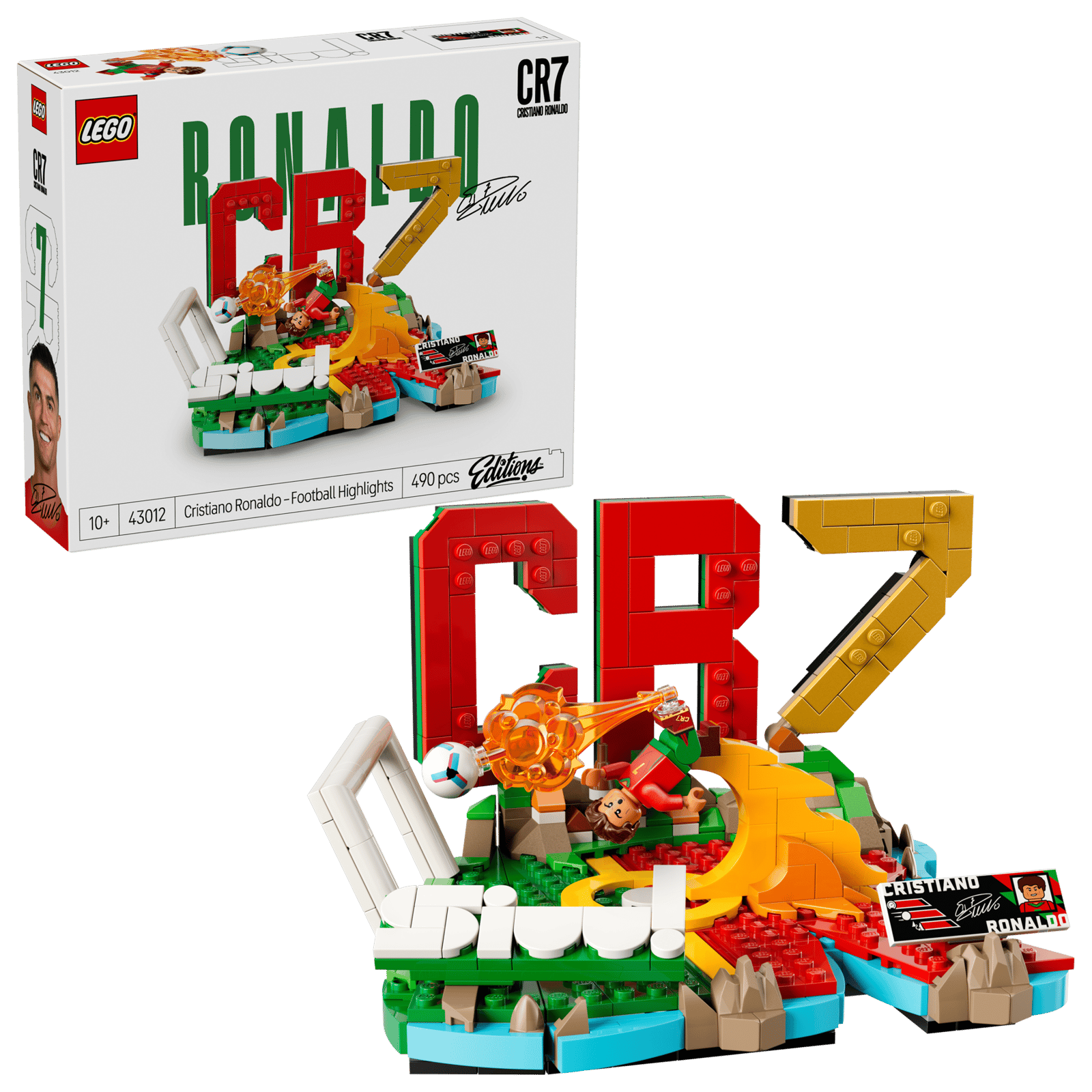 LEGO® Editions | CR7 Cristiano Ronaldo – Temps forts du soccer