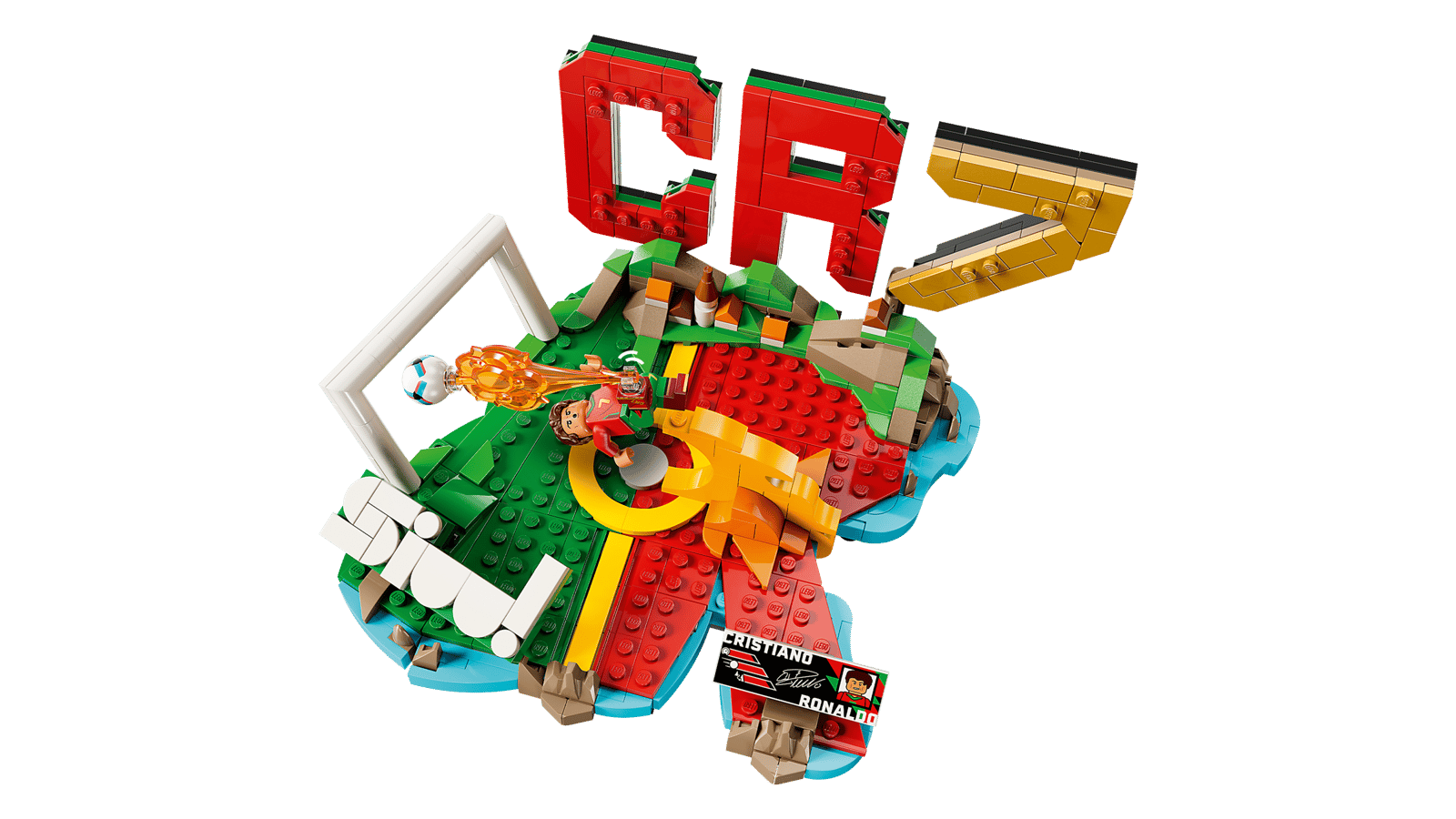LEGO® Editions | CR7 Cristiano Ronaldo – Temps forts du soccer