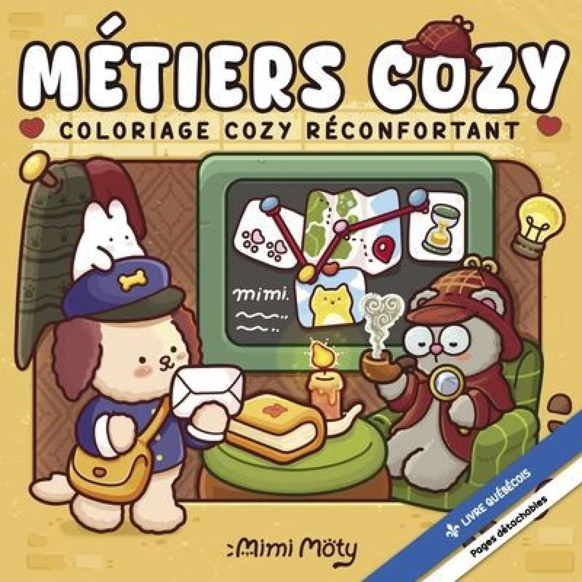 Coloriage détente | Métiers Cozy