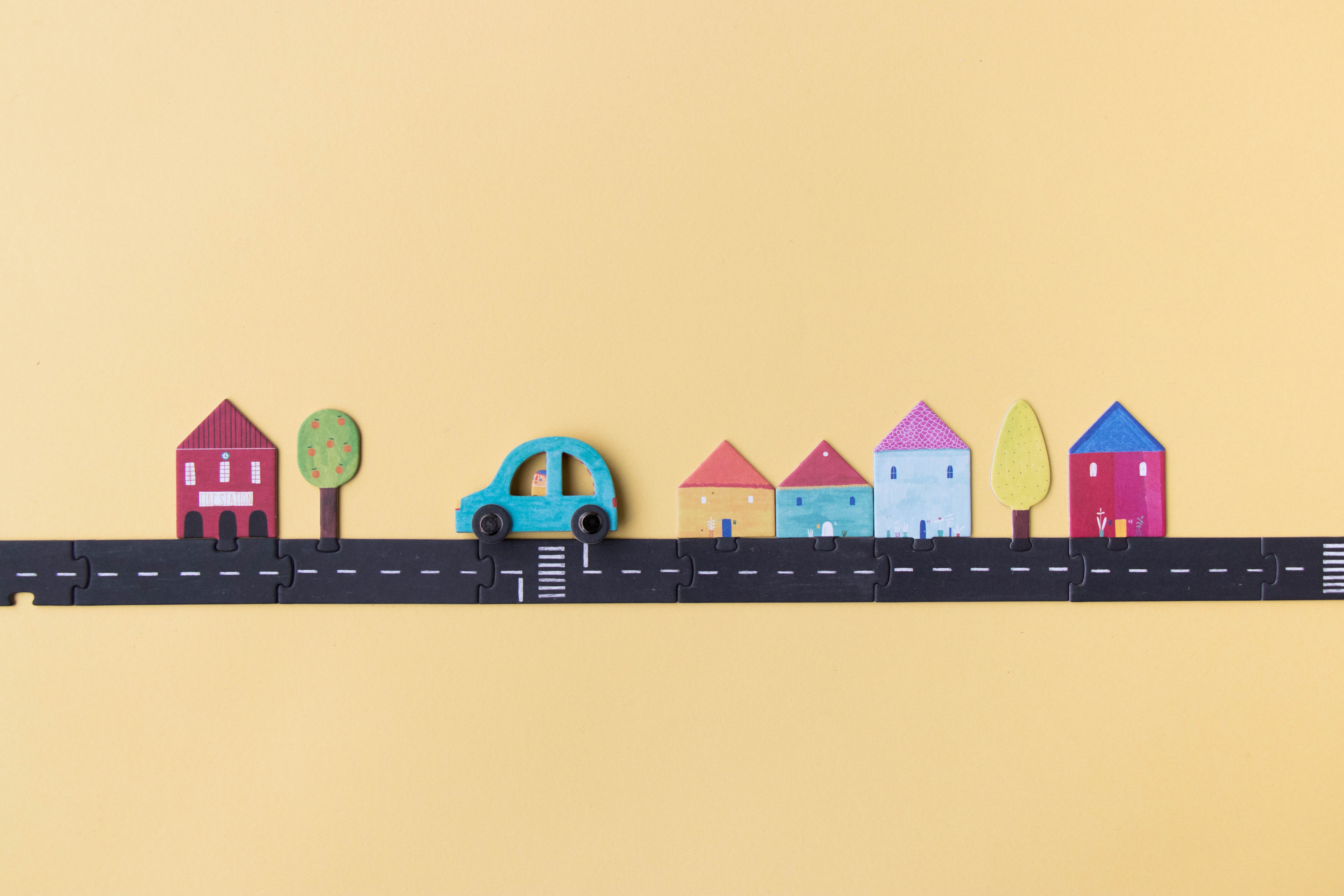 Jeu de poche & d'assemblage | Roads