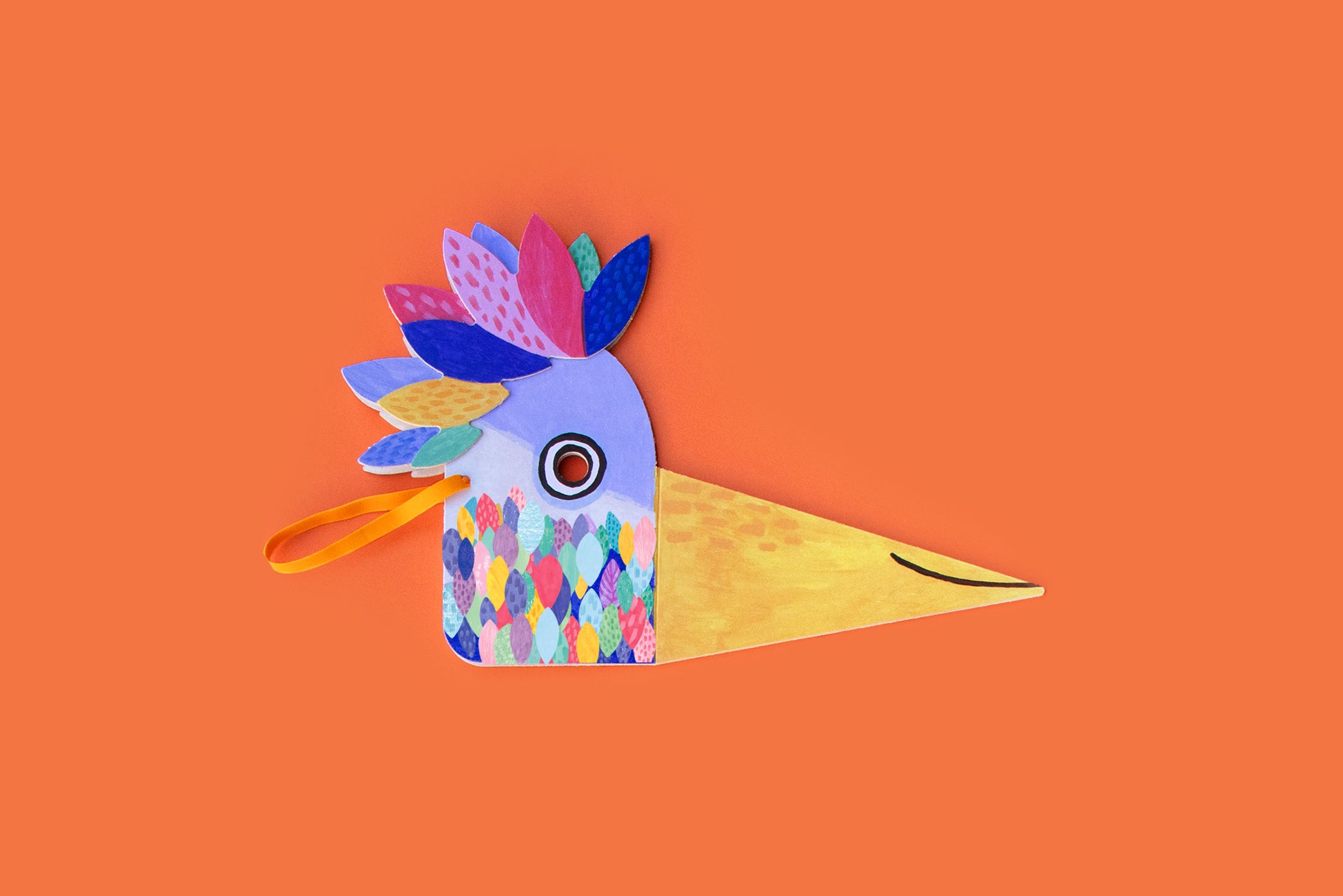 Be Wild Mask & Stickers | Bird