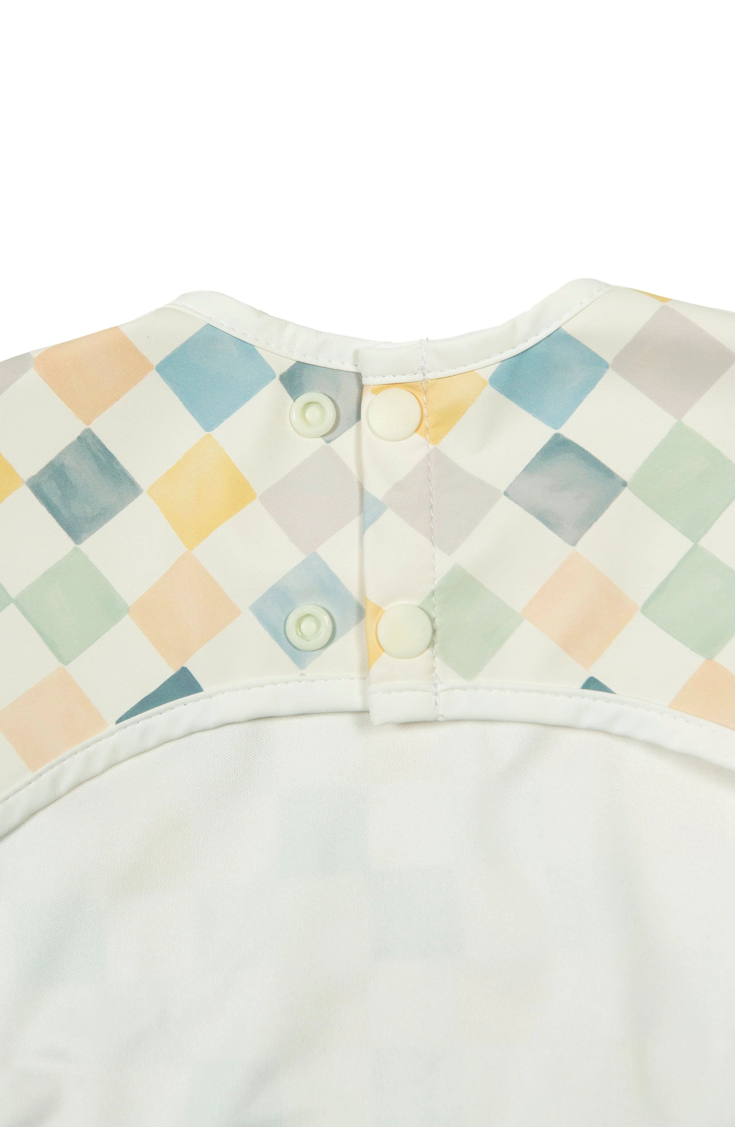 Bavette imperméable à manches longues | Damier