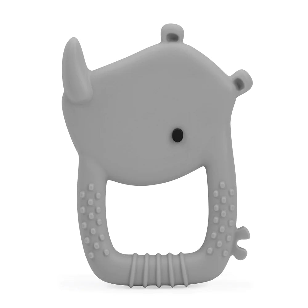 Teether | Rhino | Grey