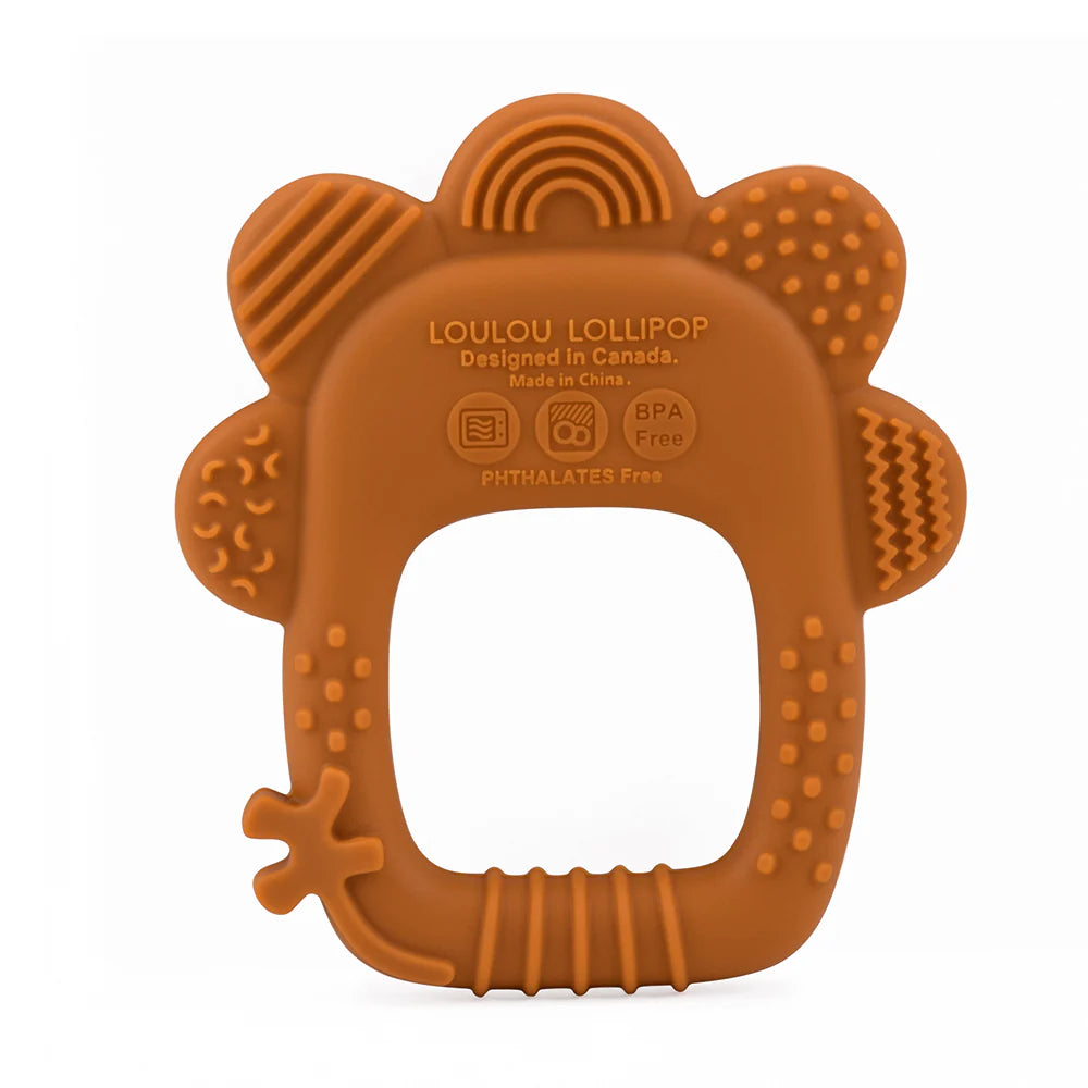 Teether | Lion | Ocher