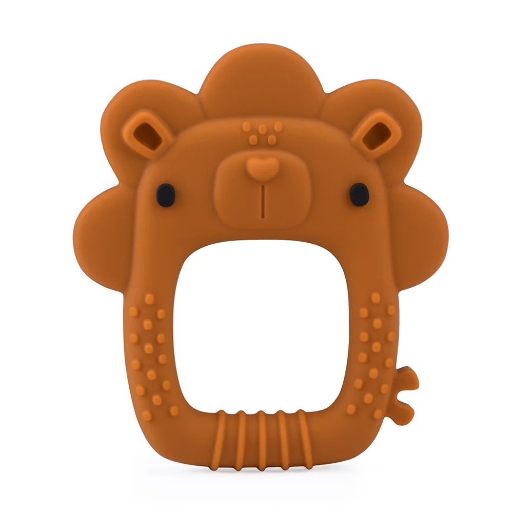 Teether | Lion | Ocher