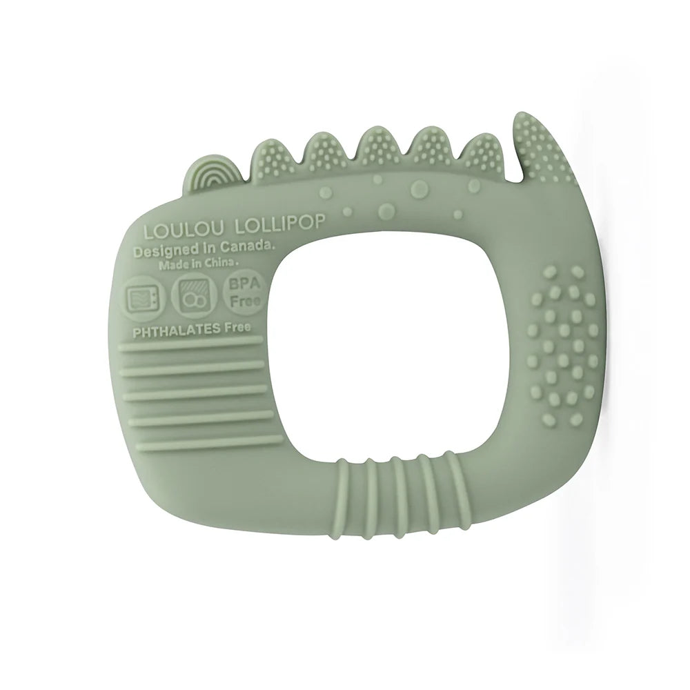 Teether | Alligator | Sage