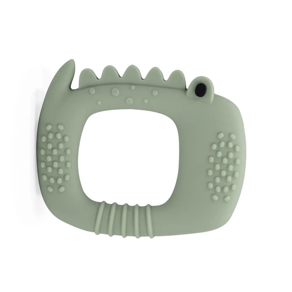 Teether | Alligator | Sage
