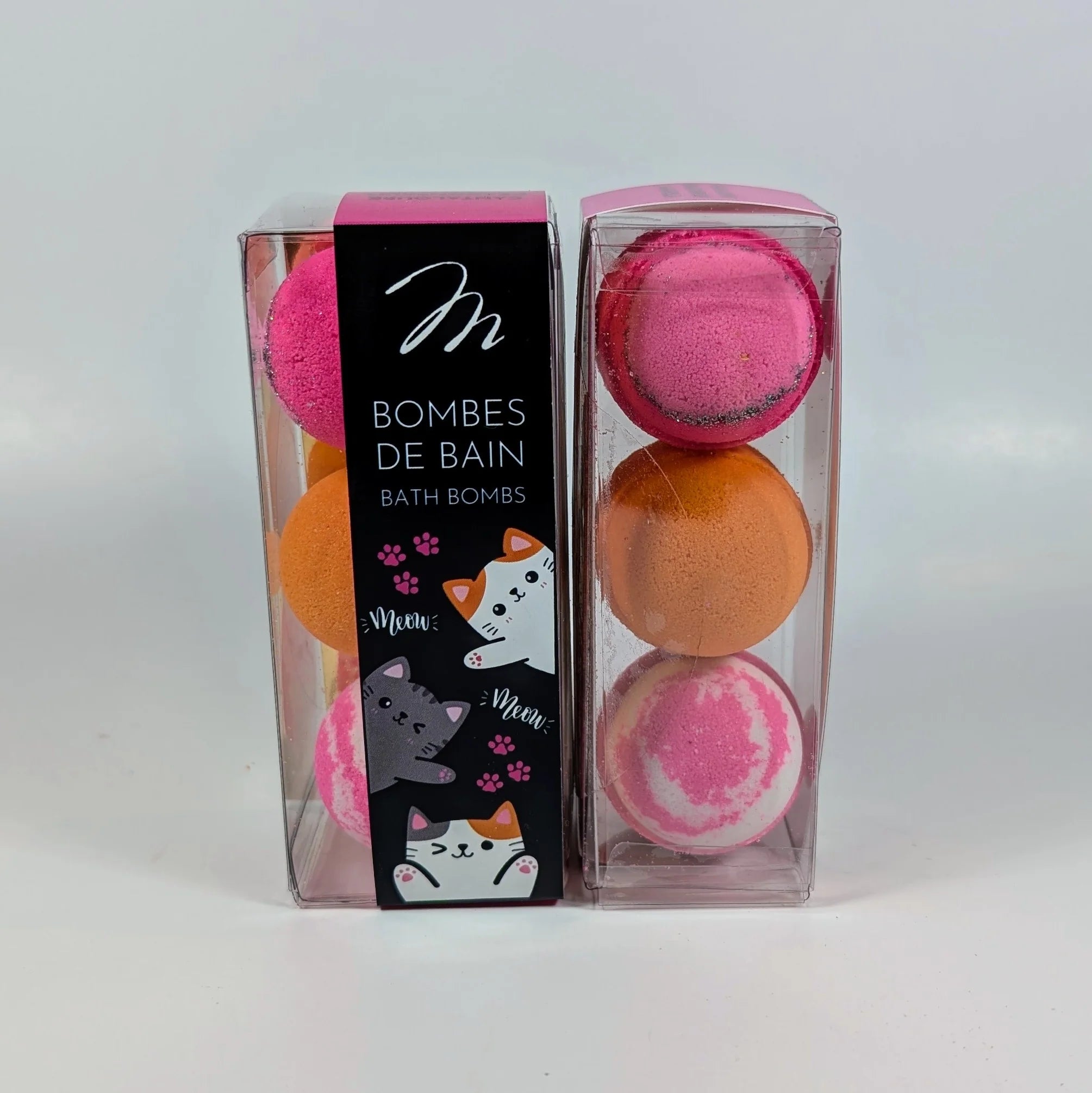 Bombes de bain | Réglette de 3 | Chats