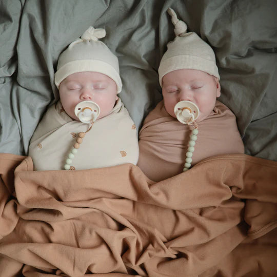 Couverture extensible ultra douce | Naturel