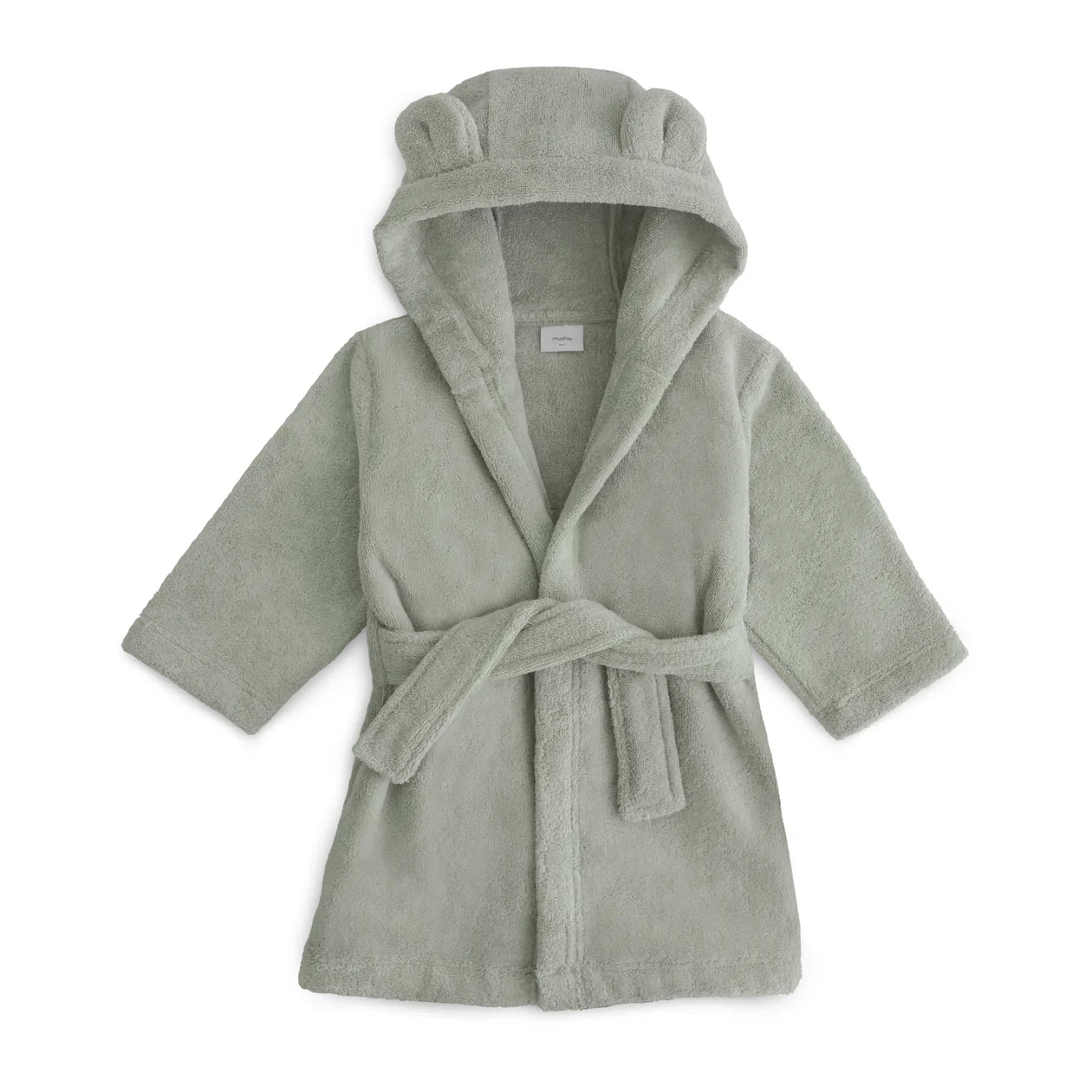 Cotton Bear robe | Moss
