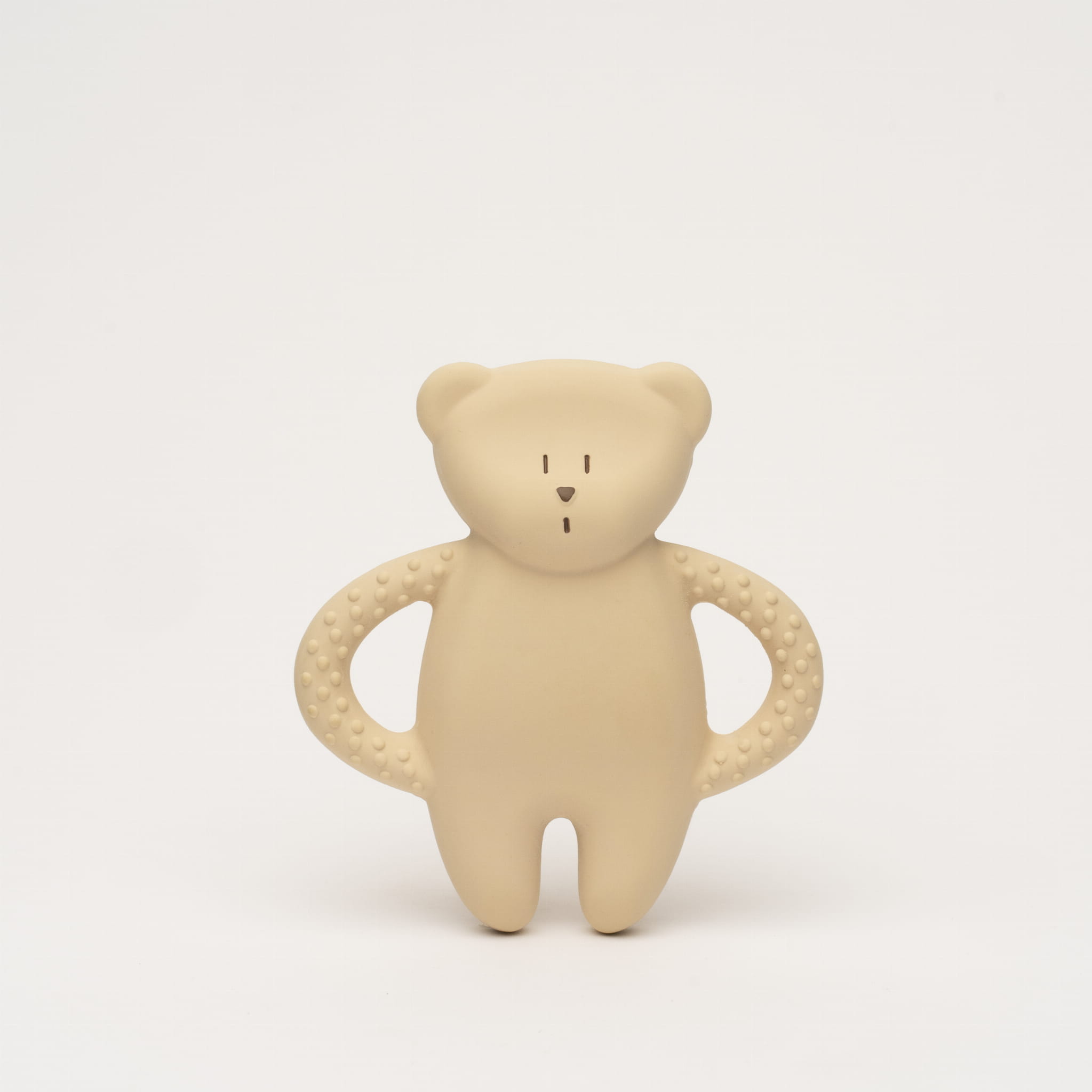 Natural Rubber Teether | Teddy Sand
