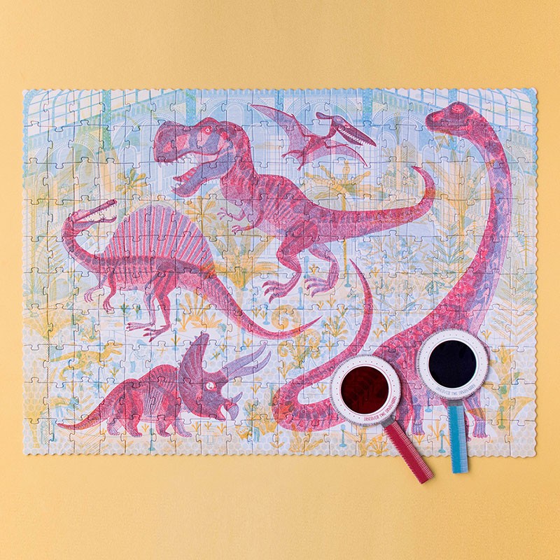 Puzzle | Découvres les dinosaures | 200 pcs