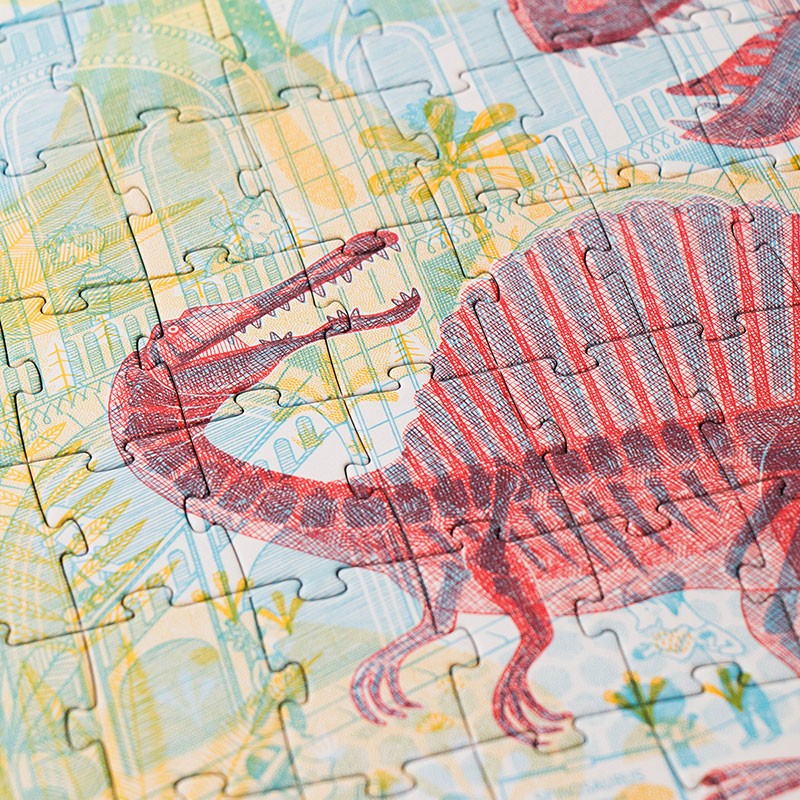 Puzzle | Découvres les dinosaures | 200 pcs