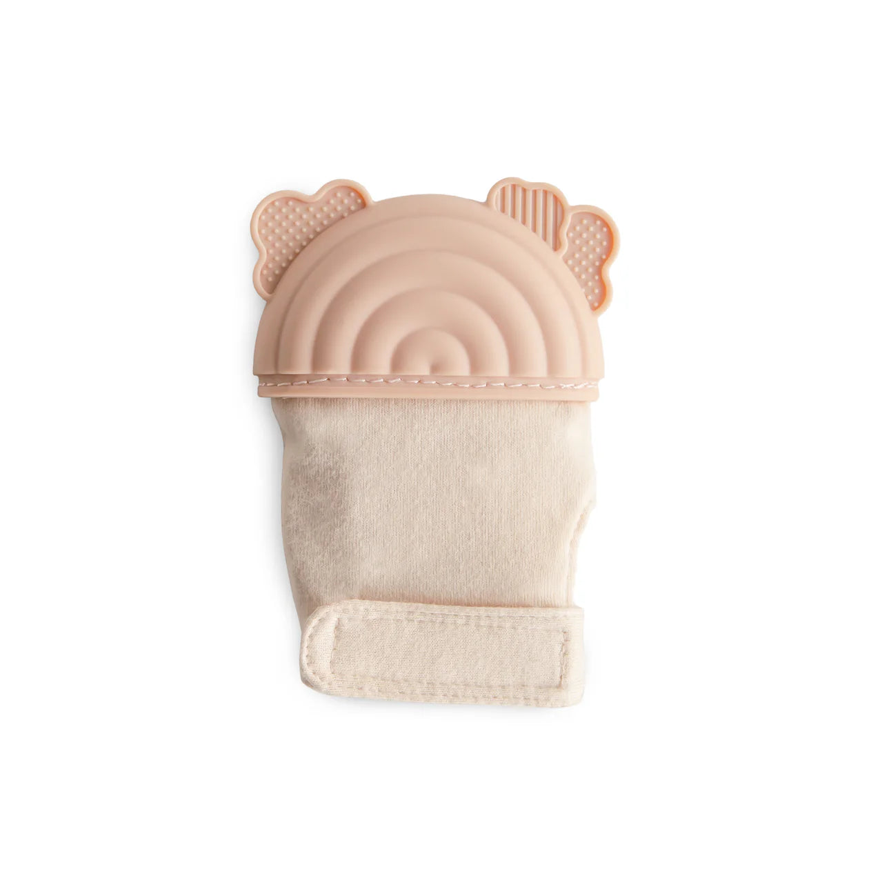 Mitaine de dentition | Arc-en-ciel | Blush