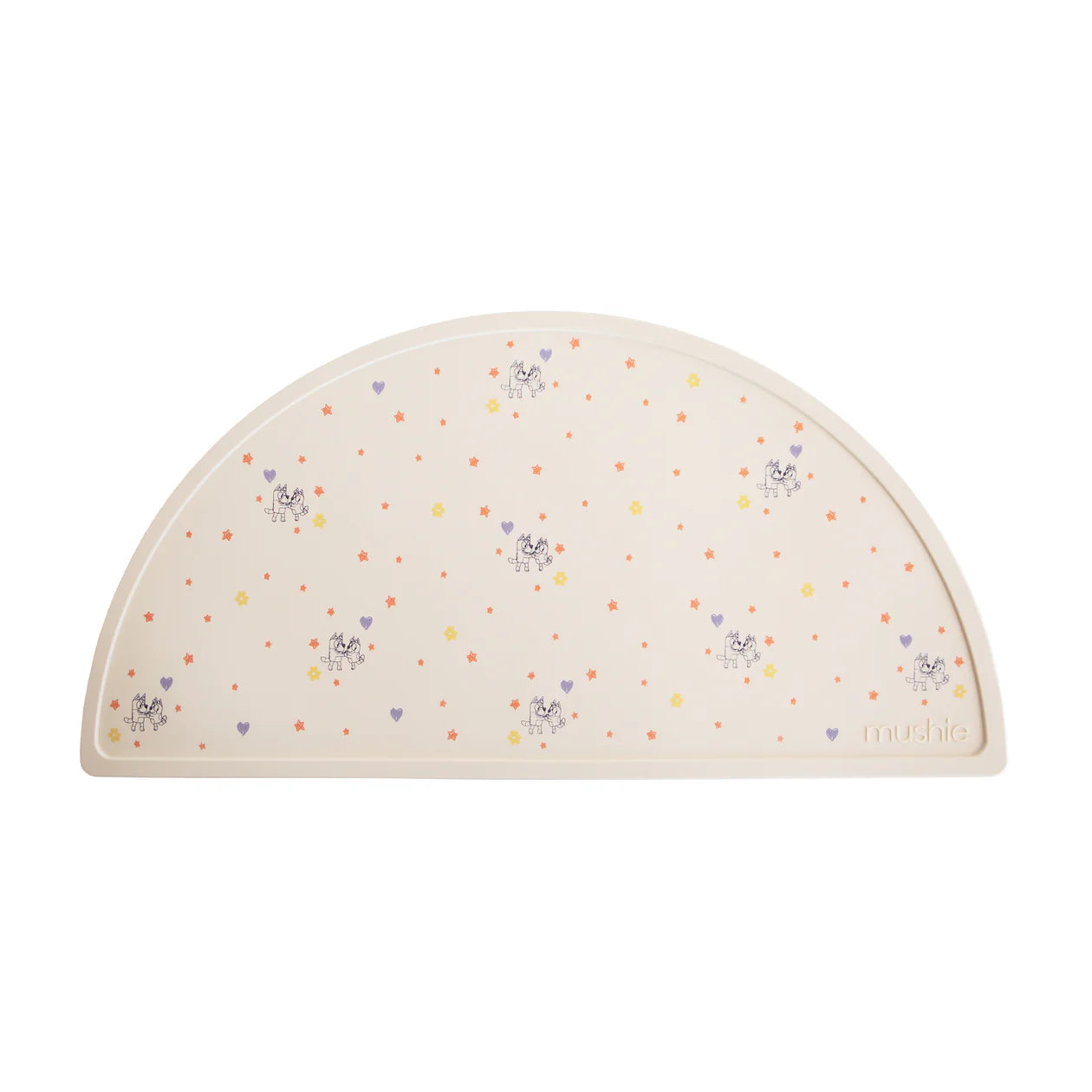 Napperon en silicone | Bluey x Mushie Ivoire