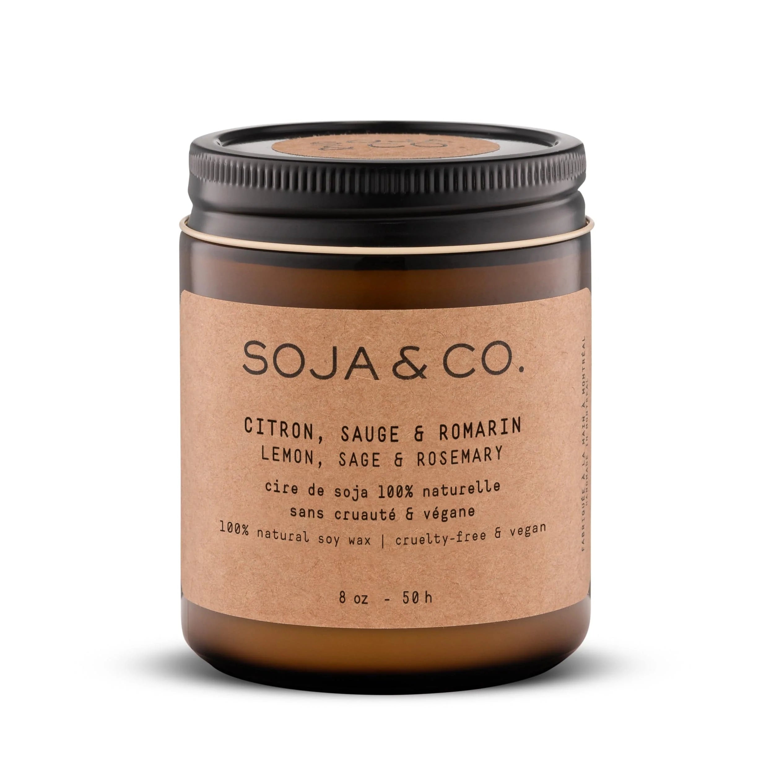 Bougie | Citron, sauge & romarin
